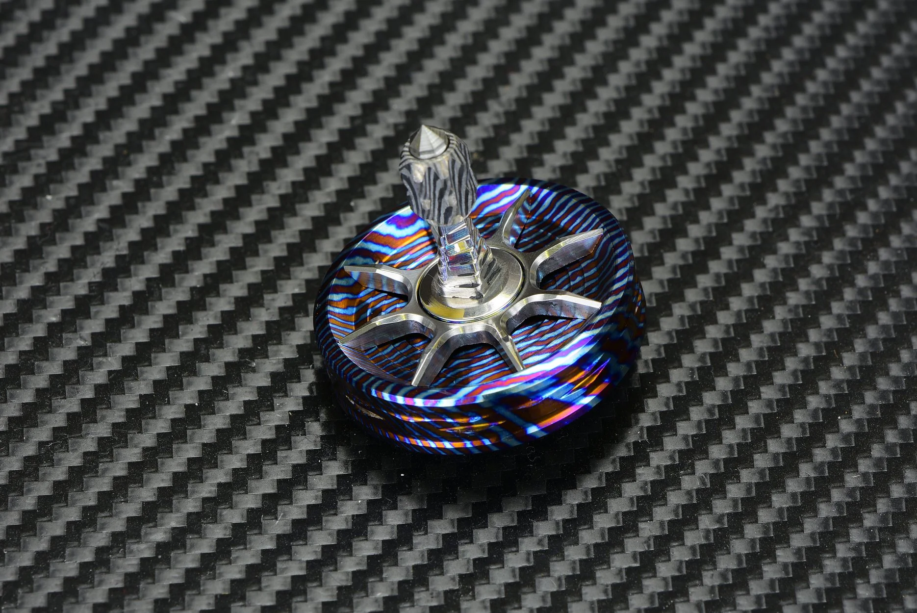 Xeno - Timascus / Polished Stainless Steel / Twist Dammy