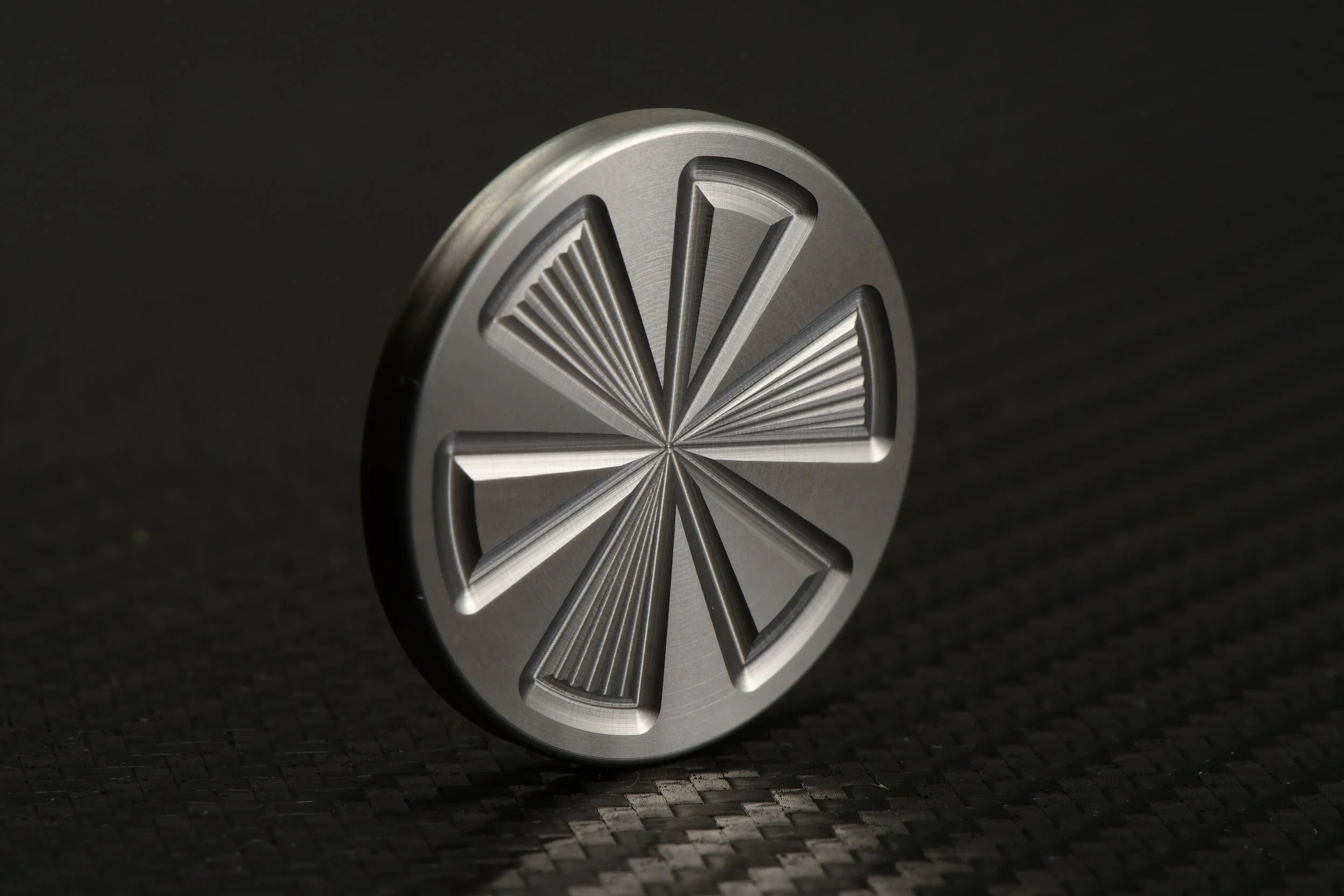 Stainless steel Gambit coin #3 design
