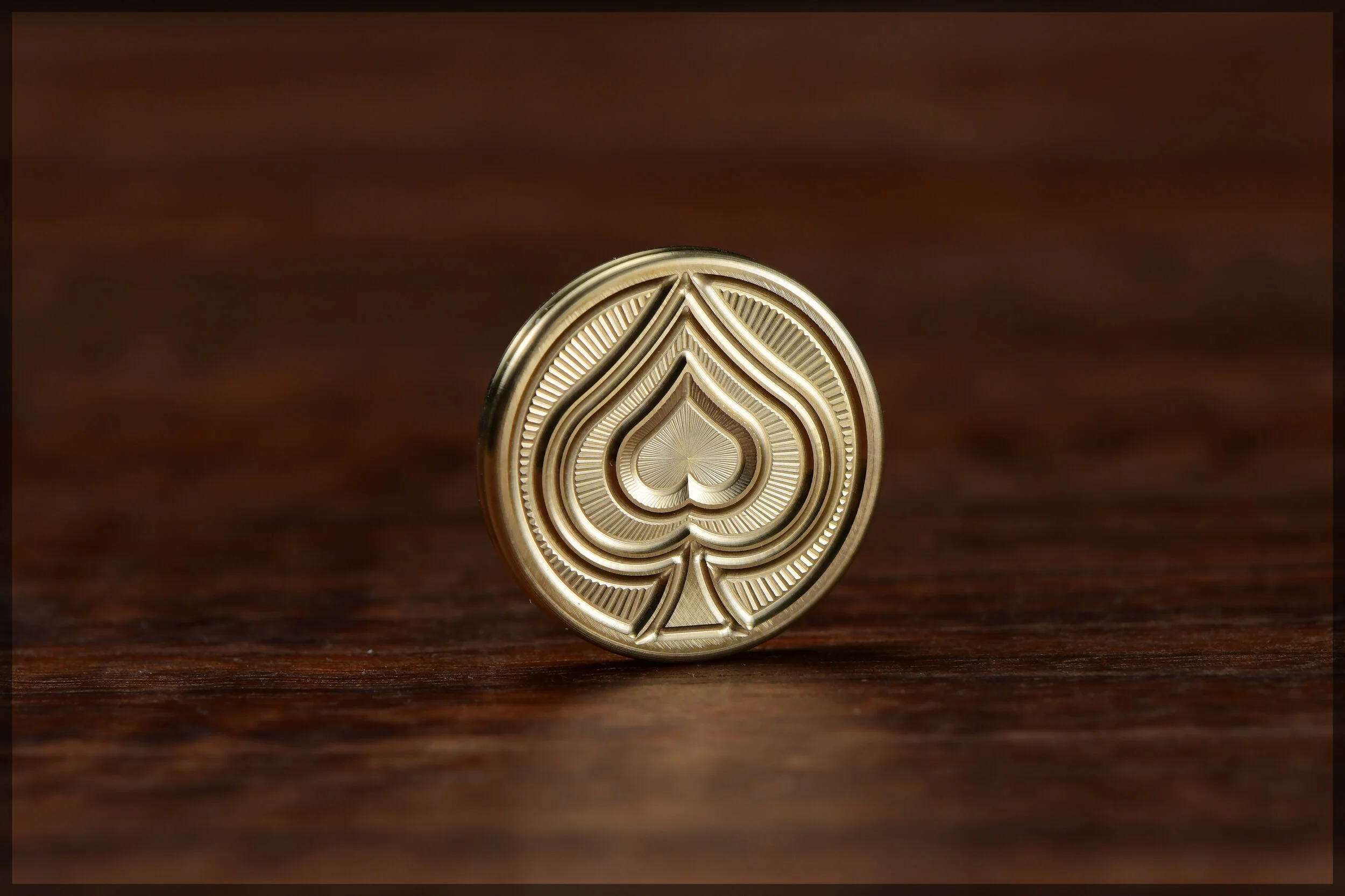 Gambit Coin #5 - Spade - Bronze