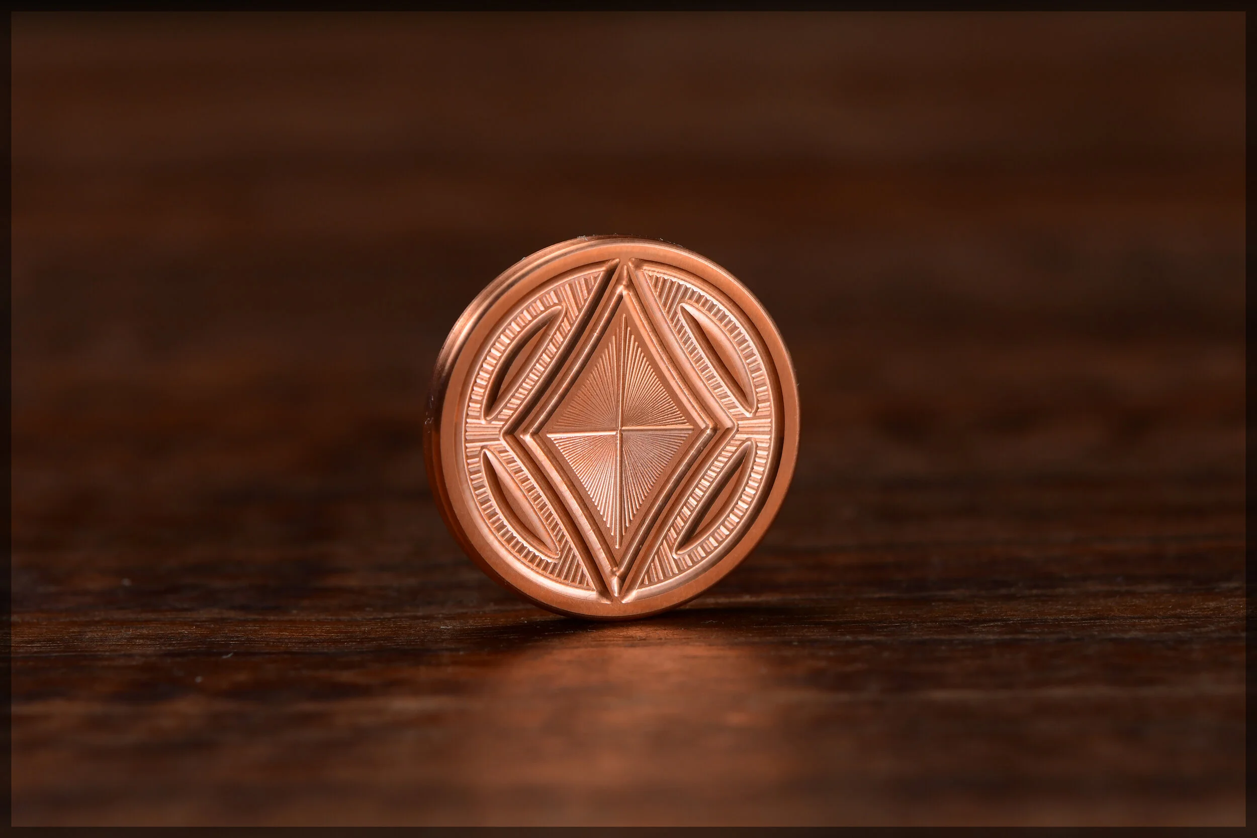 Gambit coin #6 - Diamond - copper
