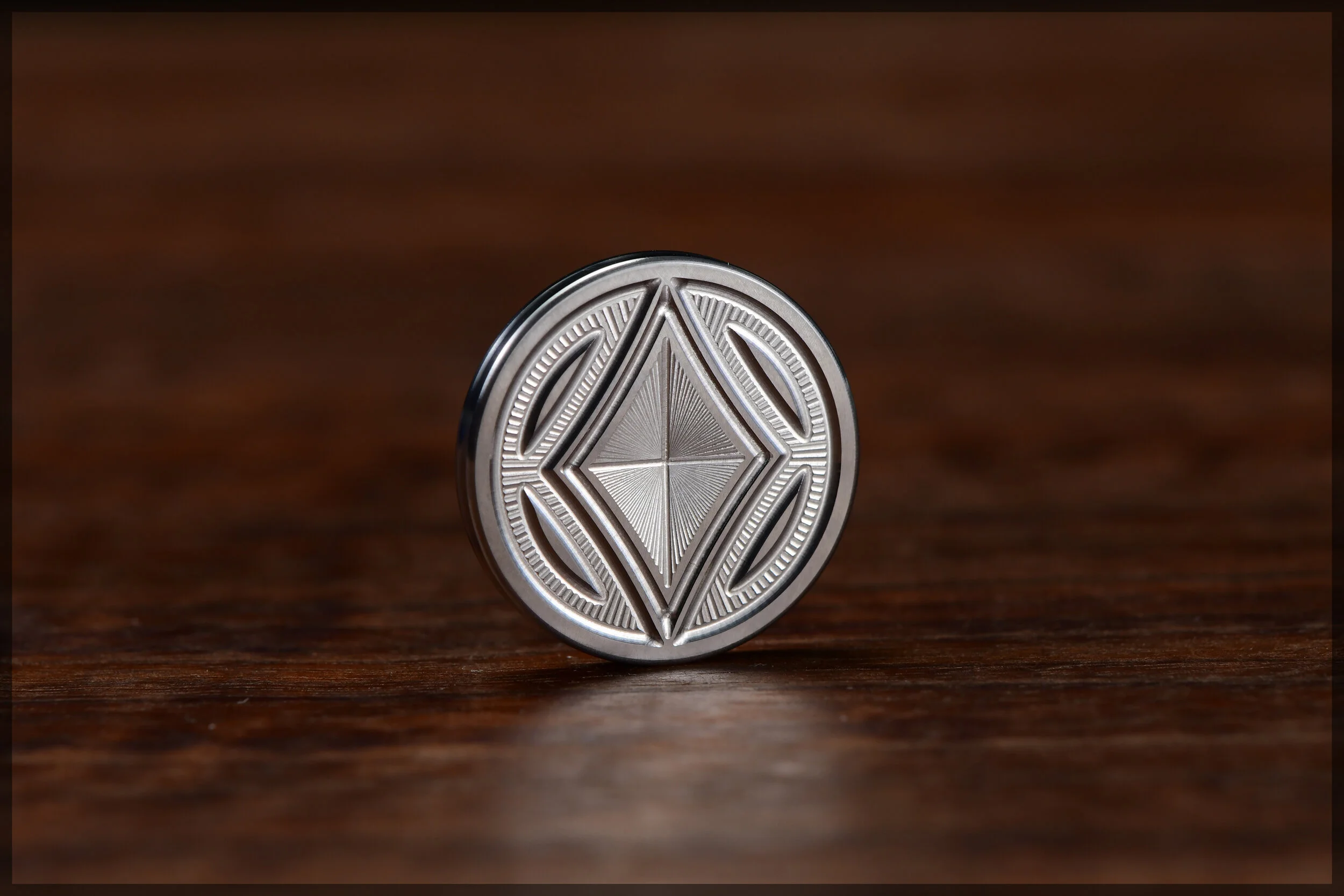 Gambit coin #6 - Diamond - Stainless Steel