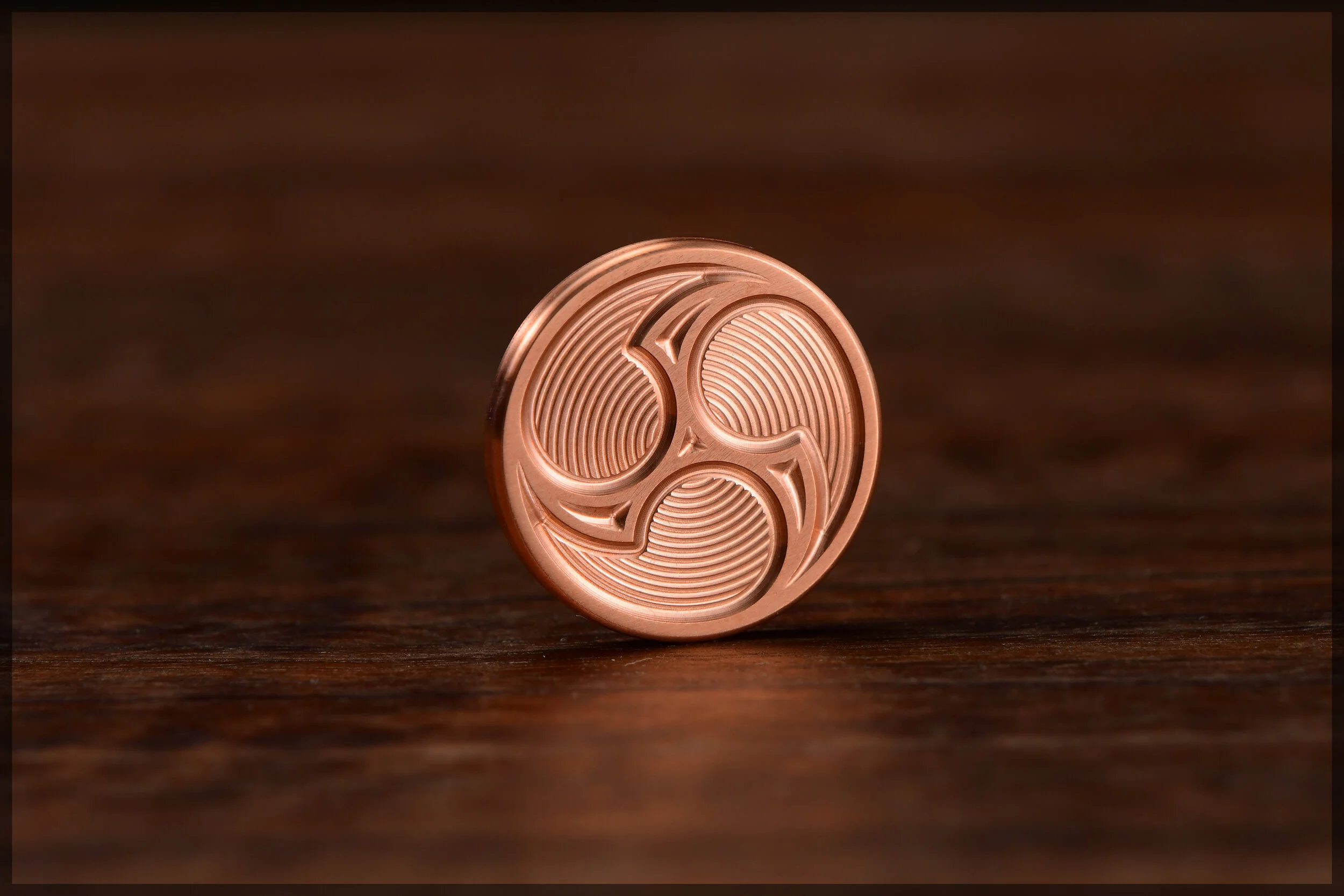 Gambit Coin #7 - Triskelion - Copper
