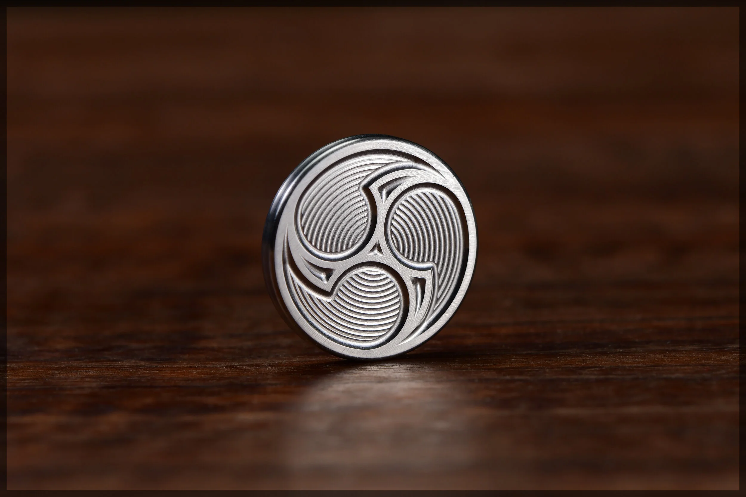 Gambit Coin #7 - Triskelion - Tungsten