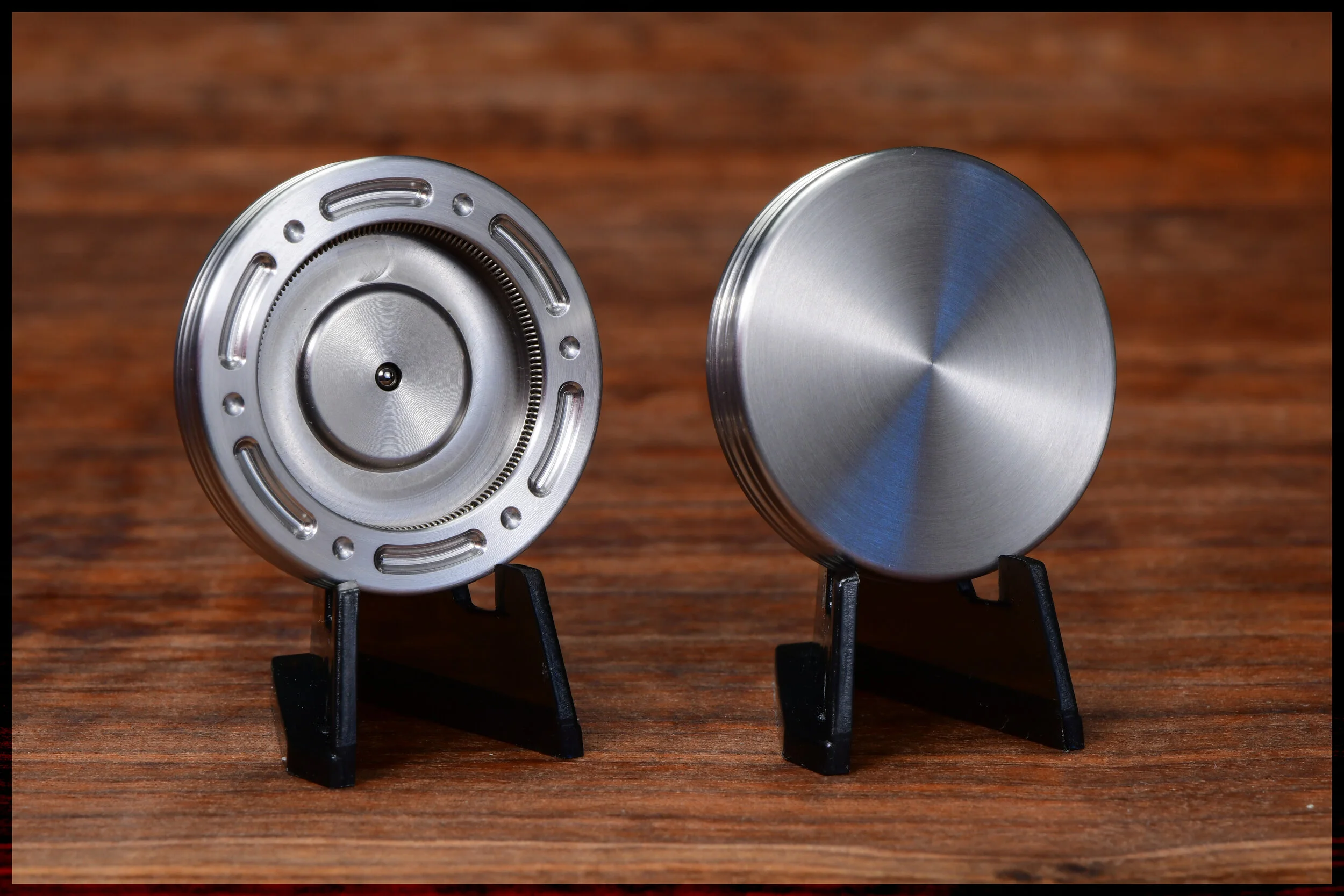 Stainless Steel Flat Bottom Gambit Body in Design 1