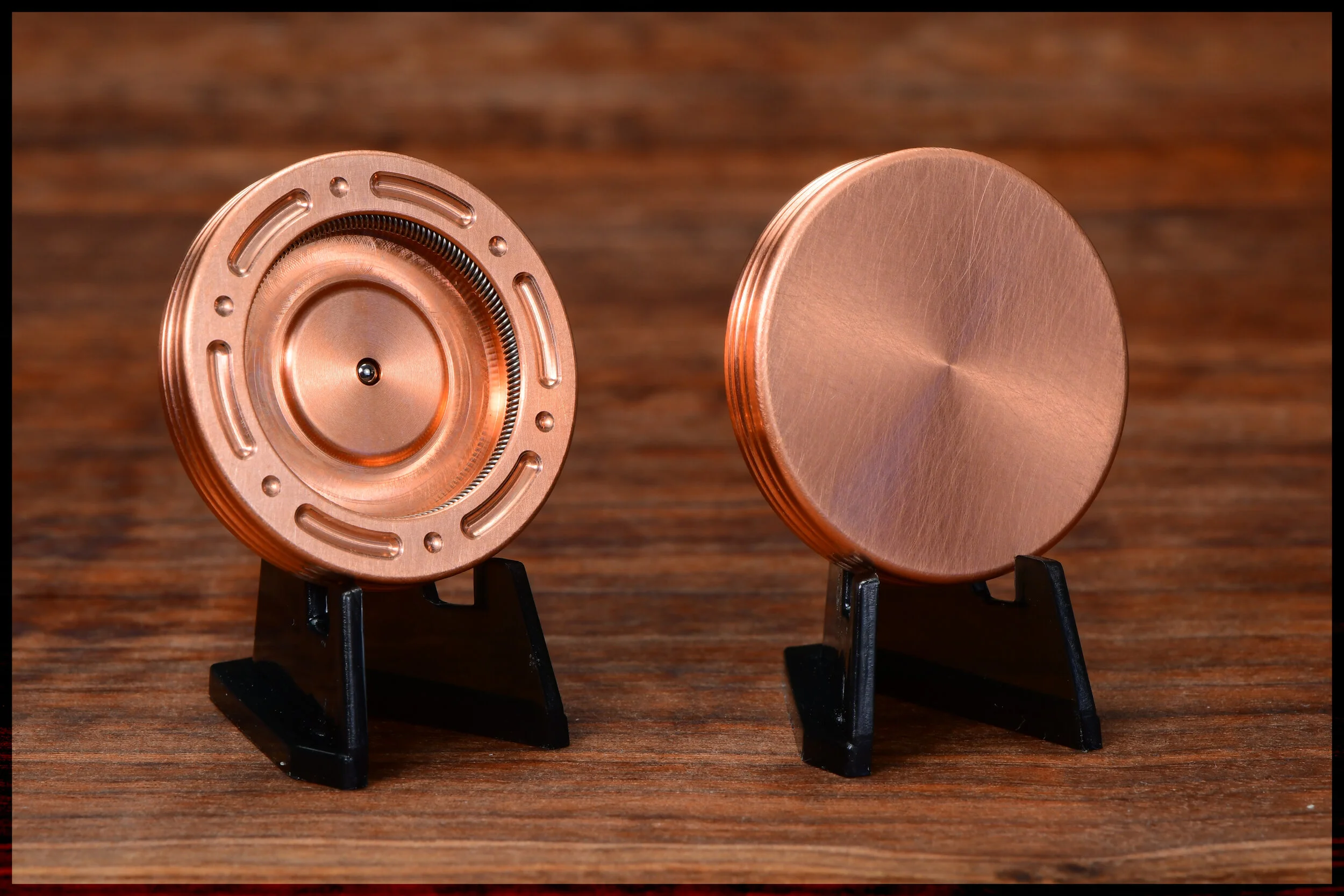 Copper Flat Bottom Gambit Body in Design 1