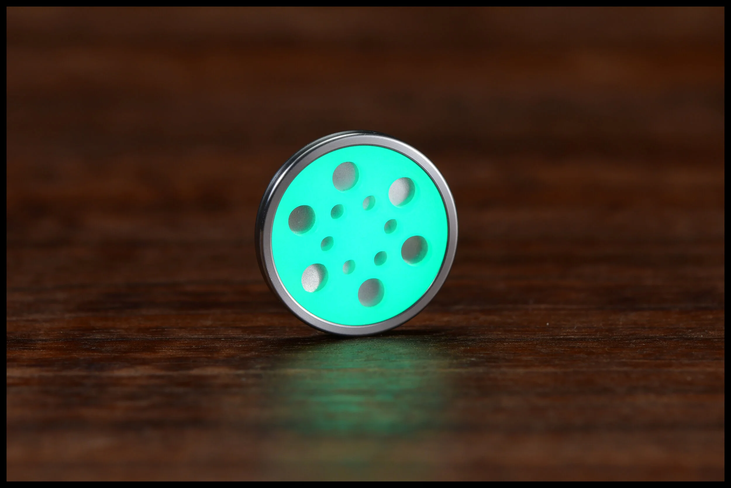 Gambit Coin 2-Piece - Stainless Steel/Glow Inlay #2