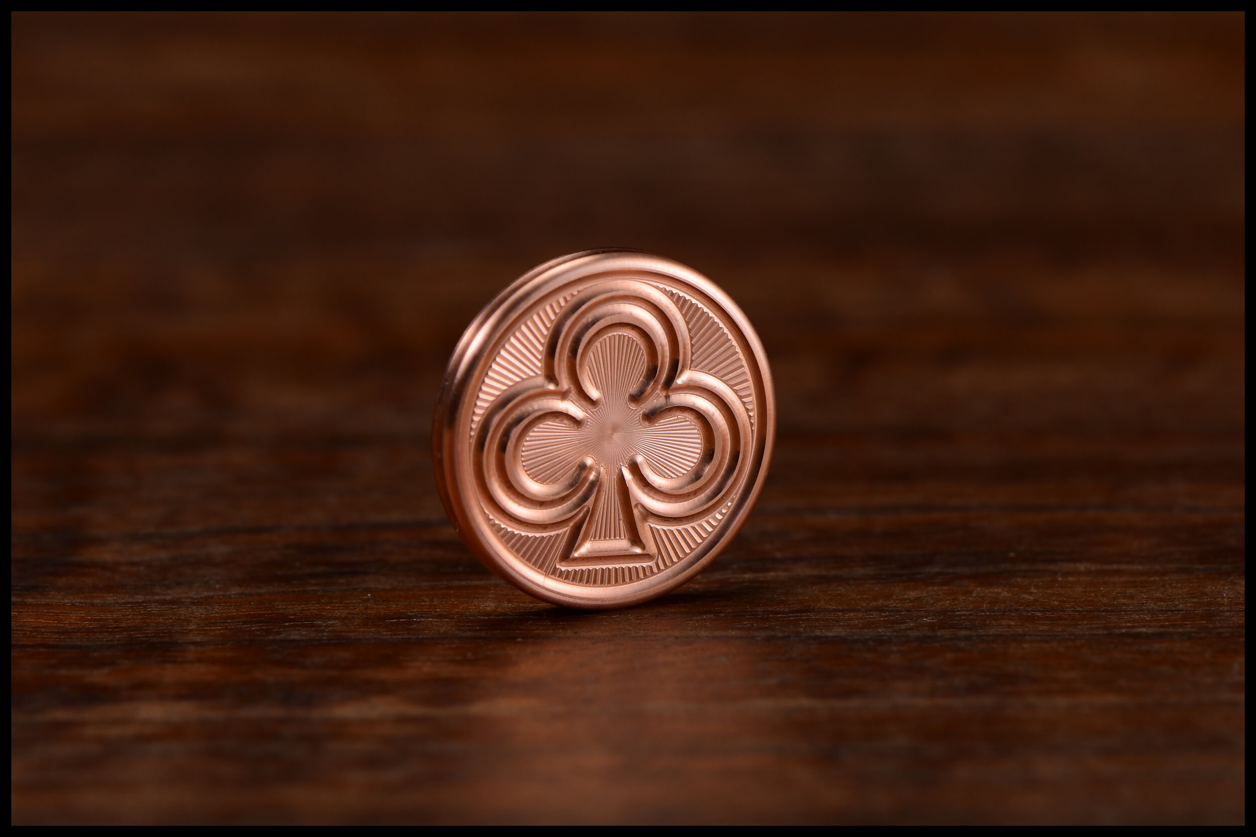 Gambit Coin #9 - Club - Copper