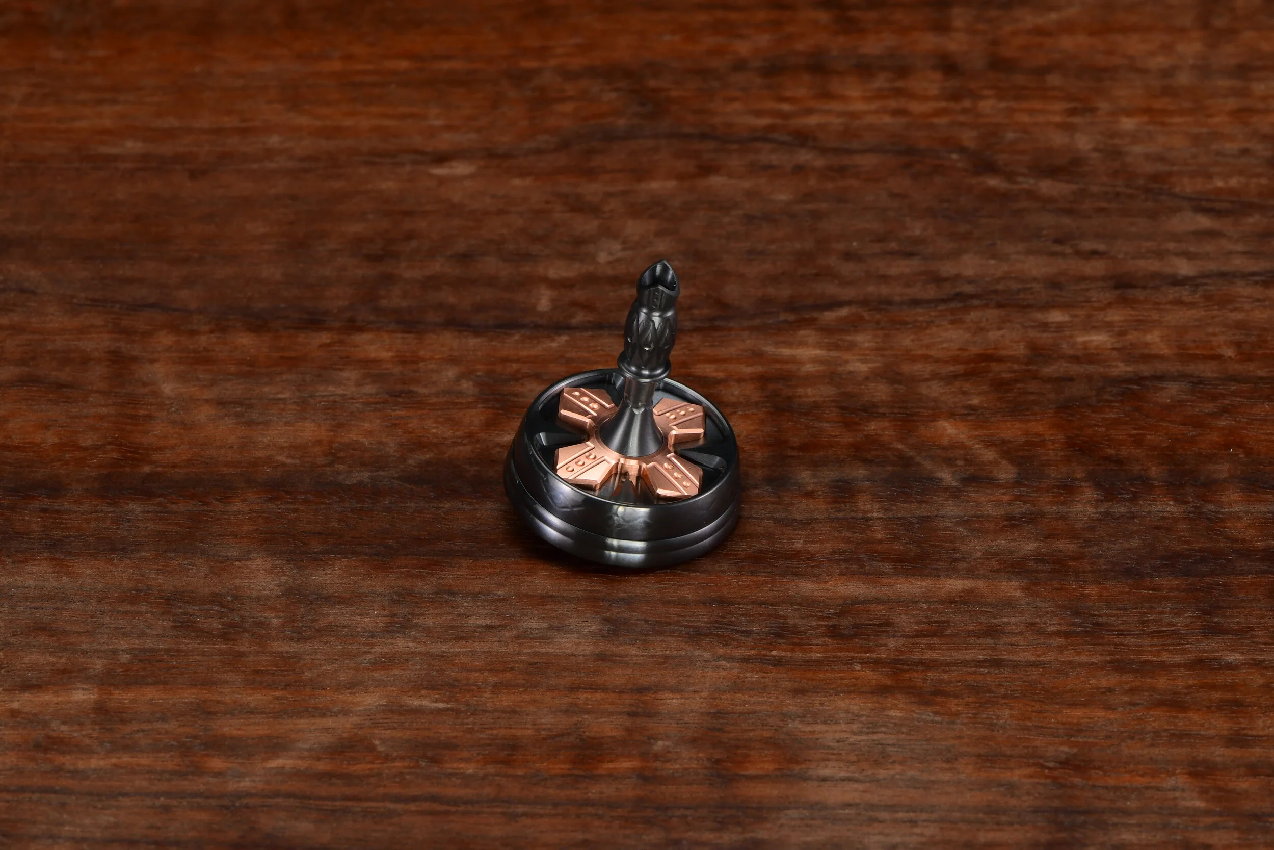Zirc/Zirc/Copper/Zirc Bishop Spinning Top
