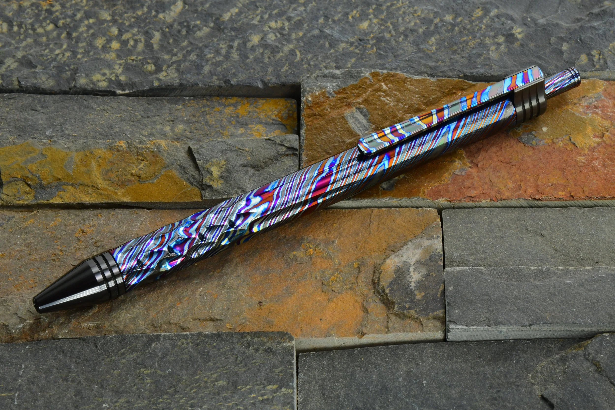 Discontinued - Black Timascus and Zirc Soul Pen