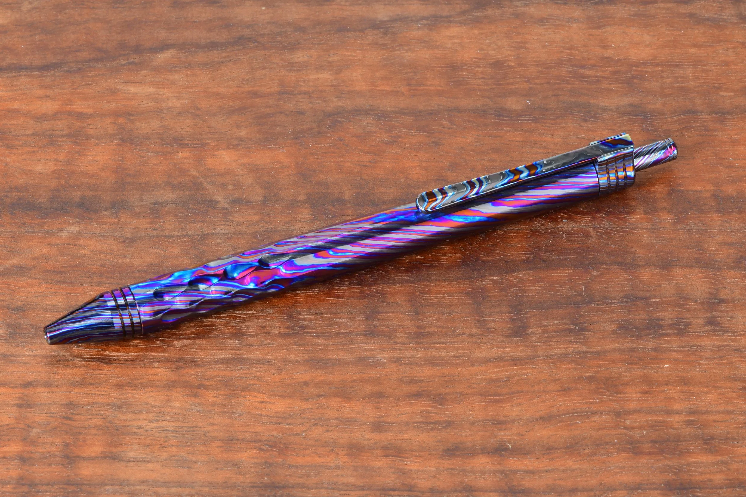 Discontinued - Full Black Timascus Soul Pen