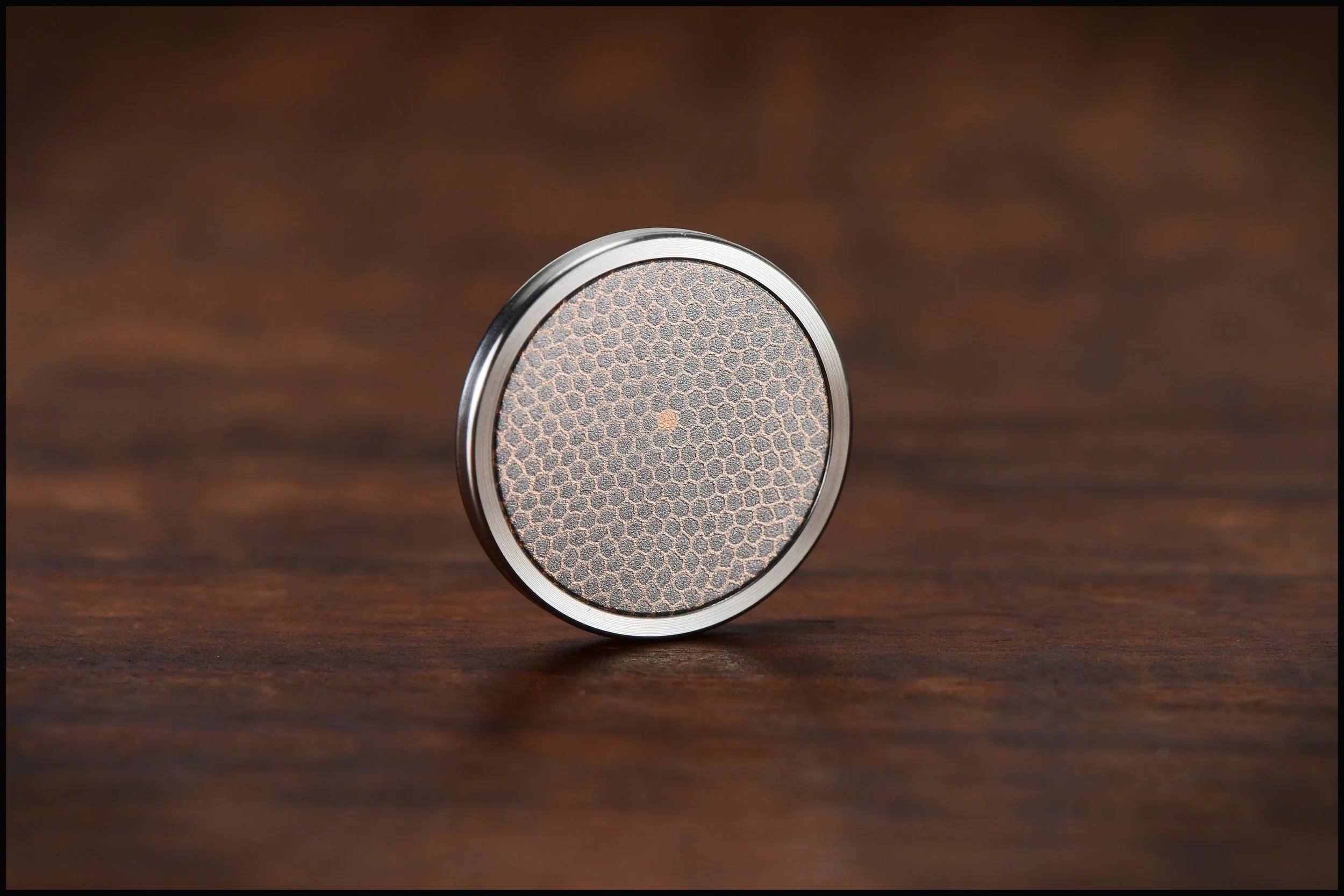 BilletSPIN Stainless Steel and Tight Superconductor Gambit Coin inlay #1