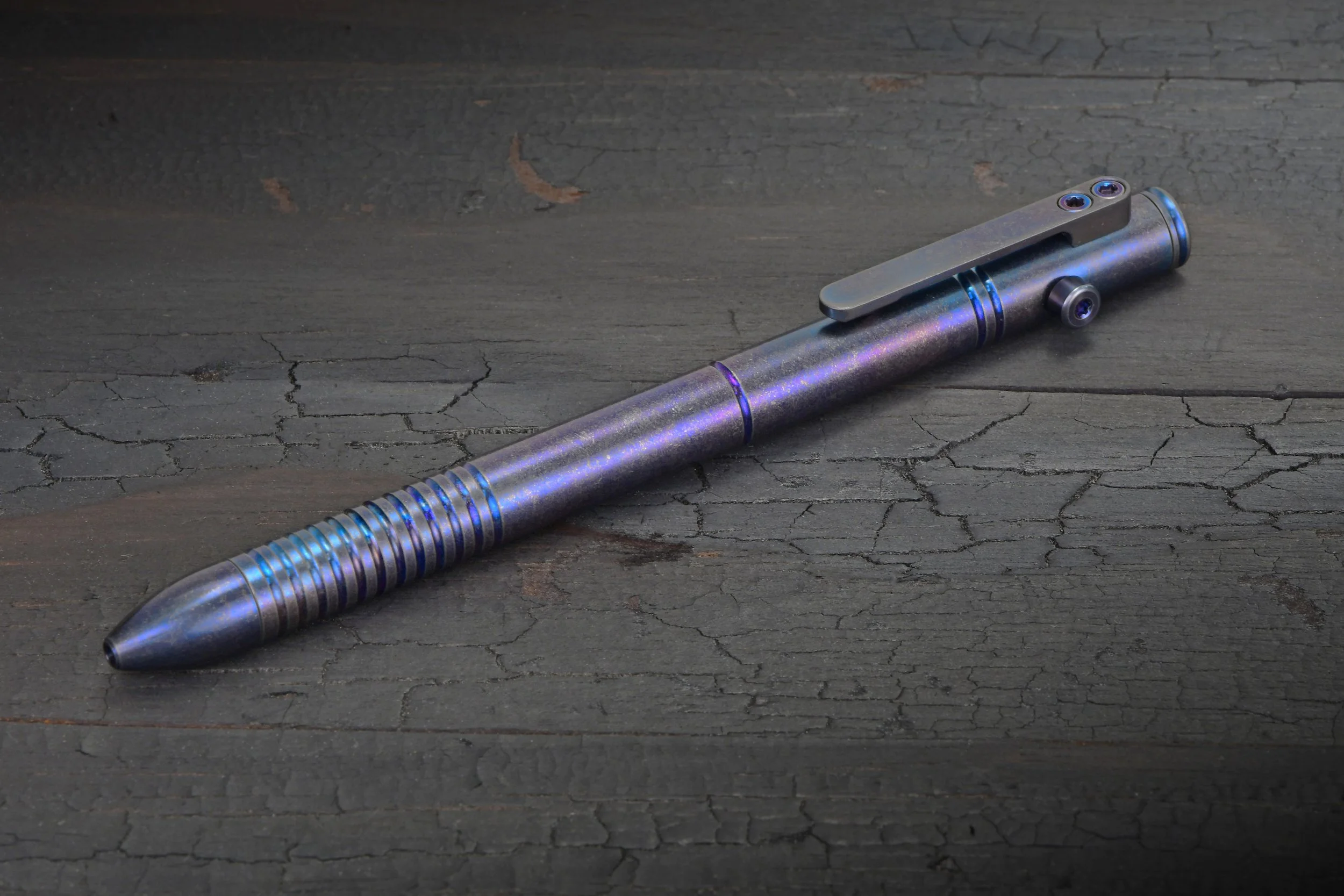 Energel Thunderstorm Titanium CamPen