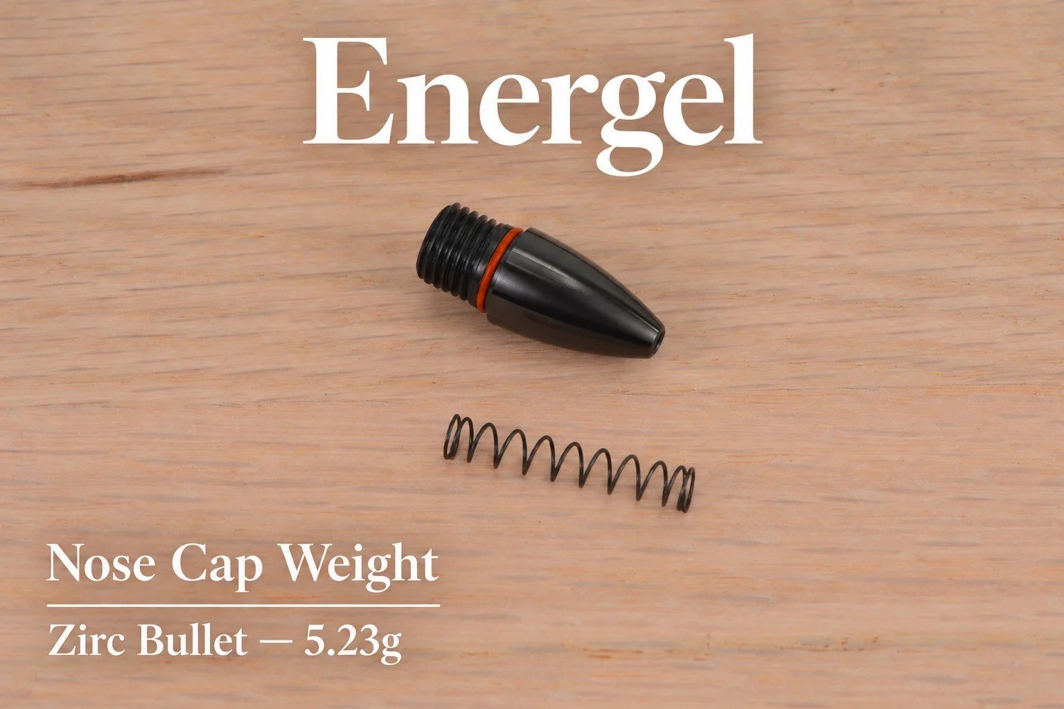 Energel Zirc Bullet Nose Cap for the Fusion with spring