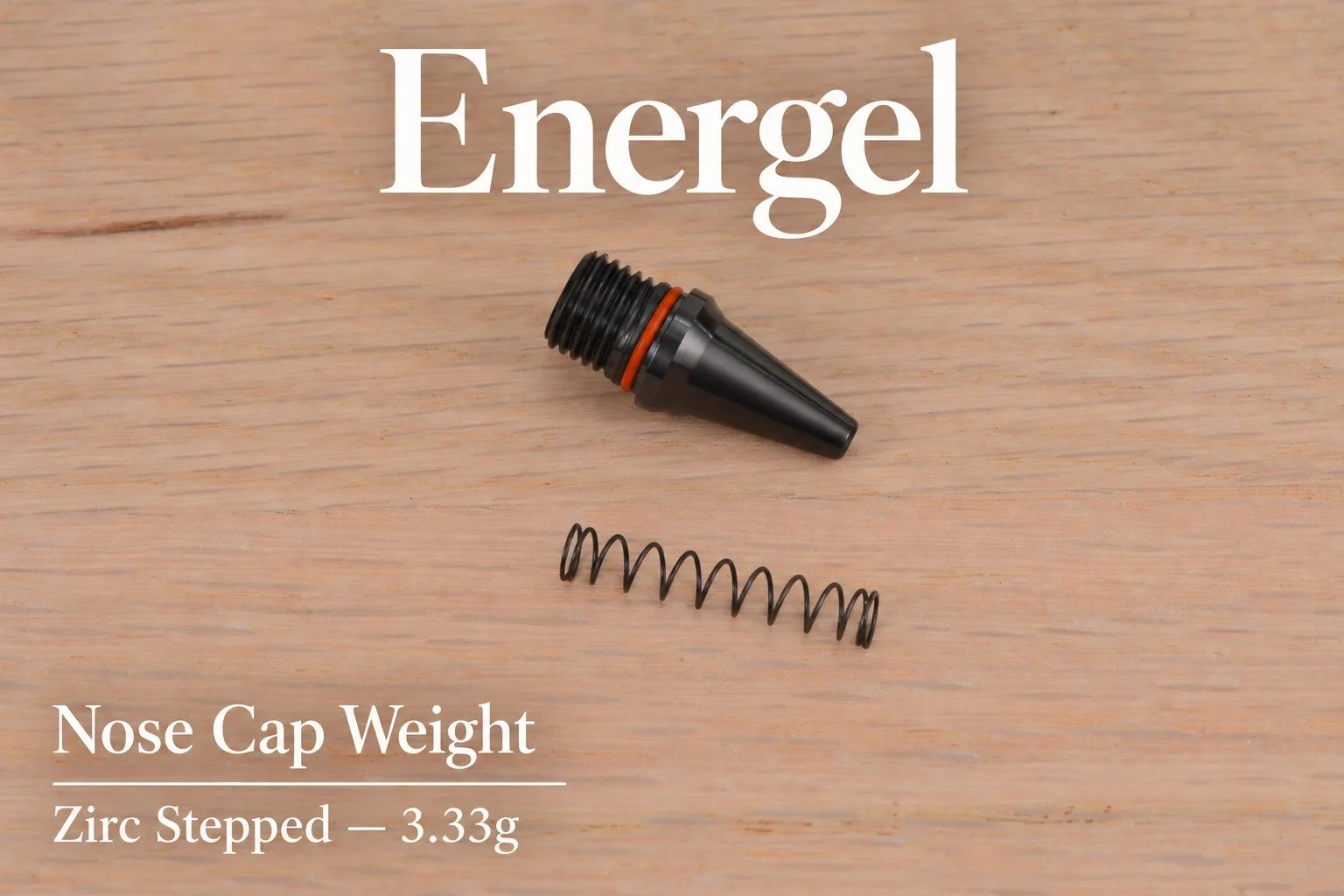 Energel Zirc Stepped Nose Cap for the Fusion with spring