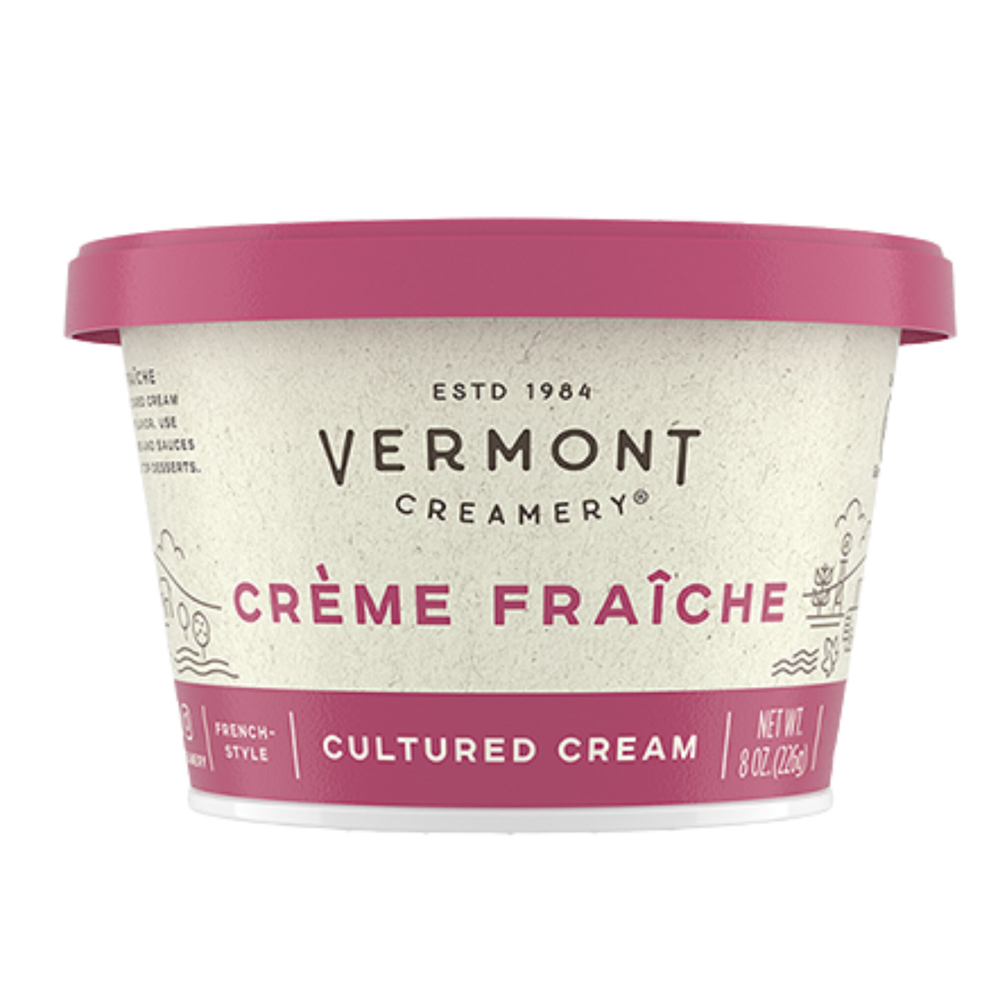 Vermont Creme Fraiche 8oz — Butchers Alley
