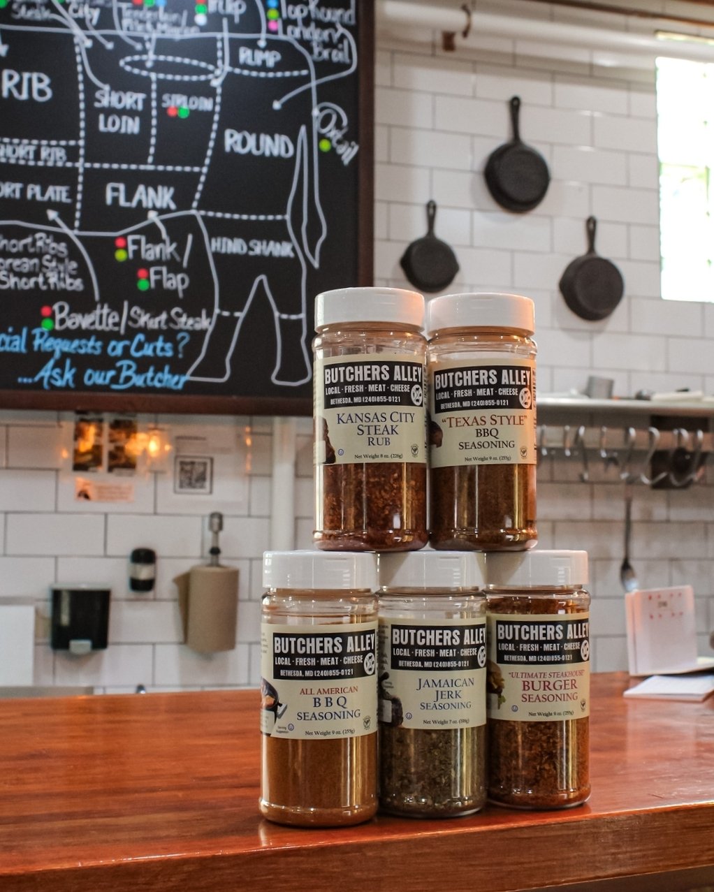 Your grilled favorites are about to get a major upgrade this year with our new house seasonings. We have loads of spice and seasoning options, come check them out. 

#grillmaster #grilling #localbutcher