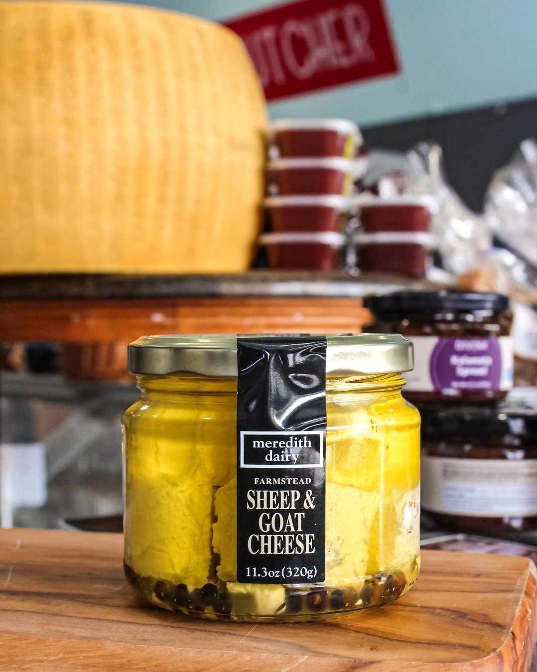 Nico's back with a new cheese for the week! 

This Sheep &amp; Goat cheese belongs on every salad you make for Mom this weekend. Not only does the cheese made a great addition to salads, you can use the oil to dress it too. 

#cheeseplease