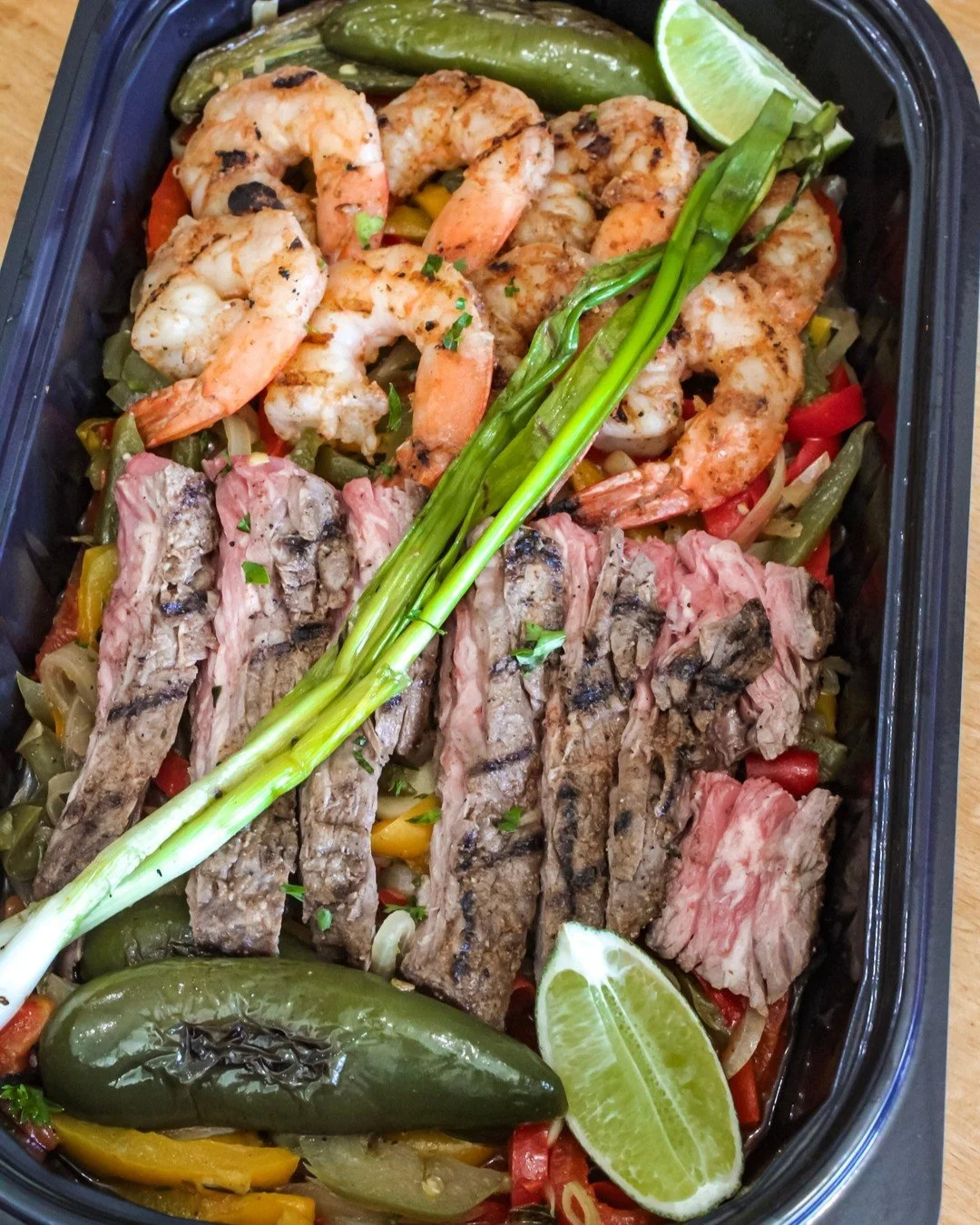 Have you tried our Heat &amp; Serve meals yet? Steak &amp; Shrimp fajitas are really popular.

Find them in our prepared food case!

#bethesdamd #familymeal