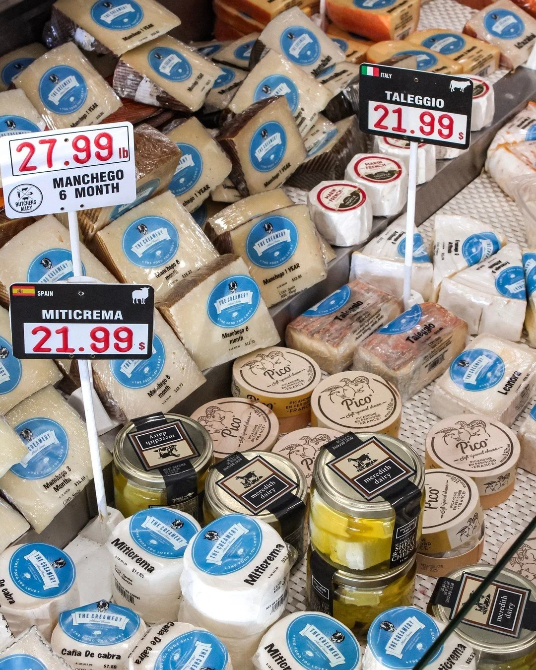 Spain, Italy, France, The United States - so many delicious cheeses from around the world. Find them all at Butchers Alley. 

#cheeseplease #bethesdamd