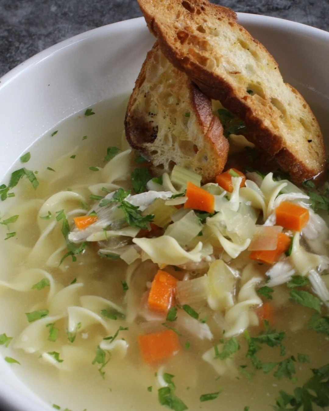 It kind of feels like everyone is sick right now. Good thing you can order our house made chicken noodle soup and have it delivered right to your door. Or send it to someone who could use a little get-well-soon gift. 

Tap the link in our bio to orde