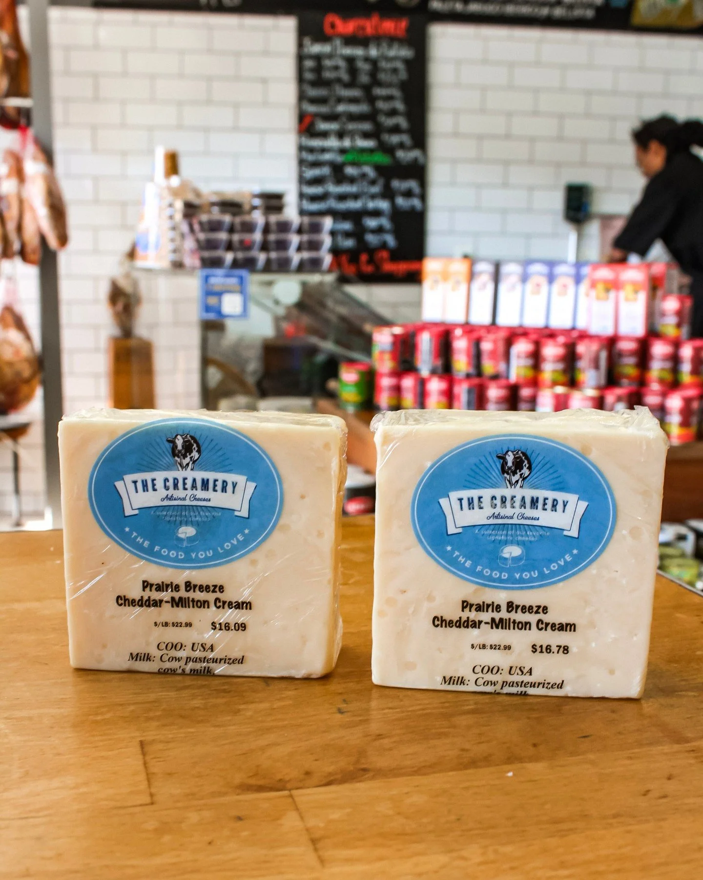 We're OPEN Tuesday January 27th at 12pm! Come try Nikko's January cheese pick. 

Nikko picked Prairie Breeze Cheddar from @miltoncreamery in Iowa to feature this month because every time we sample it, we say dang that's the best cheddar we've ever ha