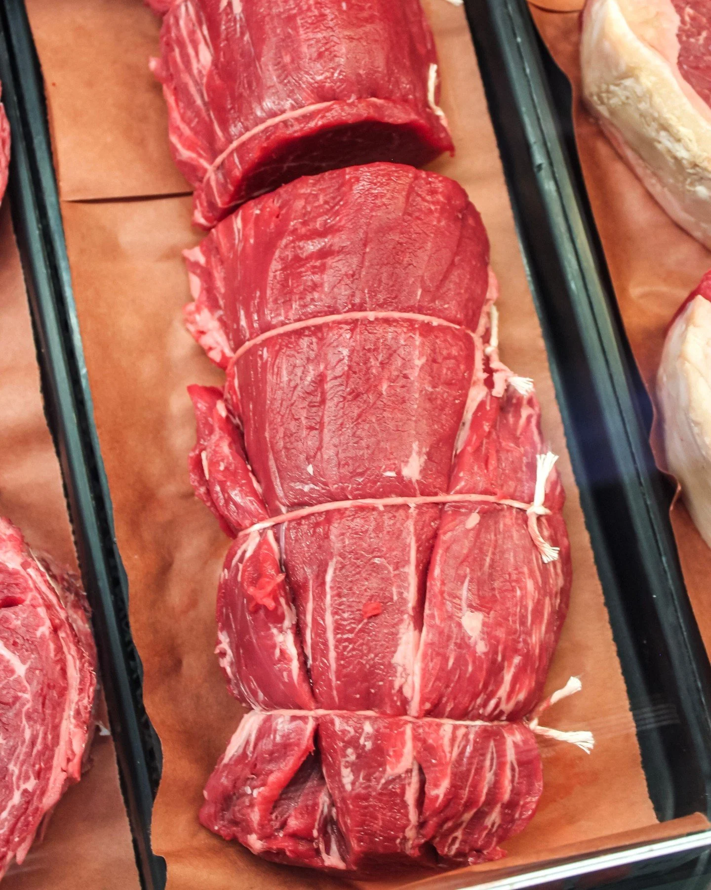 Tenderloin, bubbles &amp; caviar. The perfect way to celebrate love if you ask us. ❤️

Swing by today and see our butcher, we'll get you hooked up with an expertly trimmed &amp; tied Certified Humane Angus Beef tenderloin for Valentine's Day. 

#tend