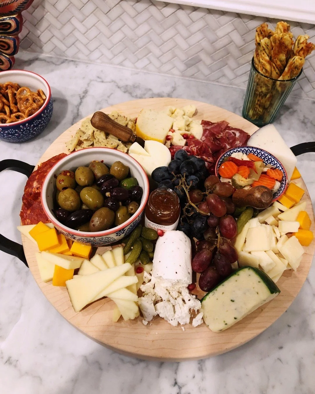 We love seeing what you create with our cheeses. 

A customer made this amazing cheese board to celebrate their Mom last year - what are you making to celebrate Mom this year?

#cheeseboard #bethesdaeats #cheeseboard