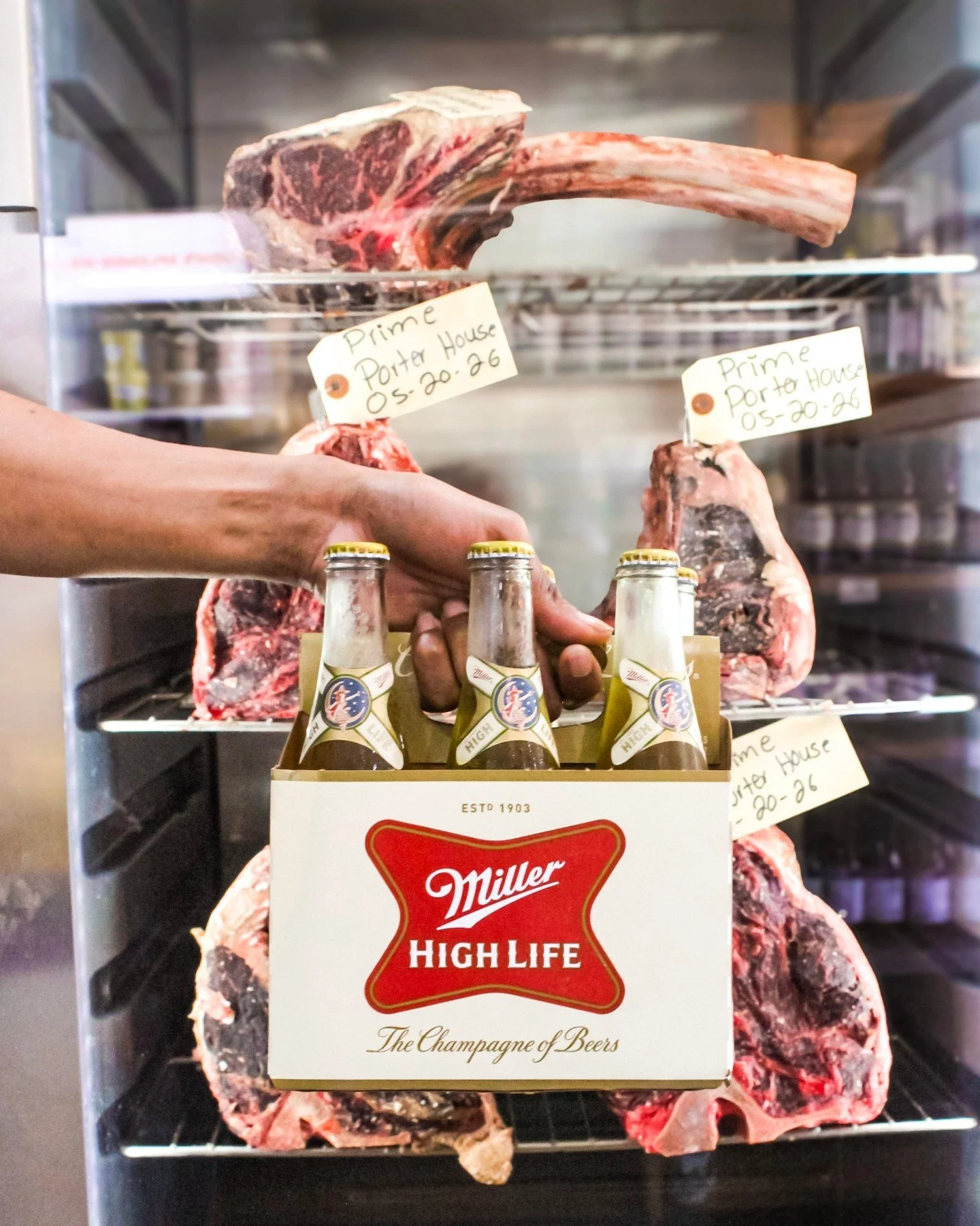 We're thinking about Father's Day and we're thinking Dad wants the Champagne of Beers and a dry aged Porterhouse. 🥩

#fathersday #dryagedbeef #champagneofbeers