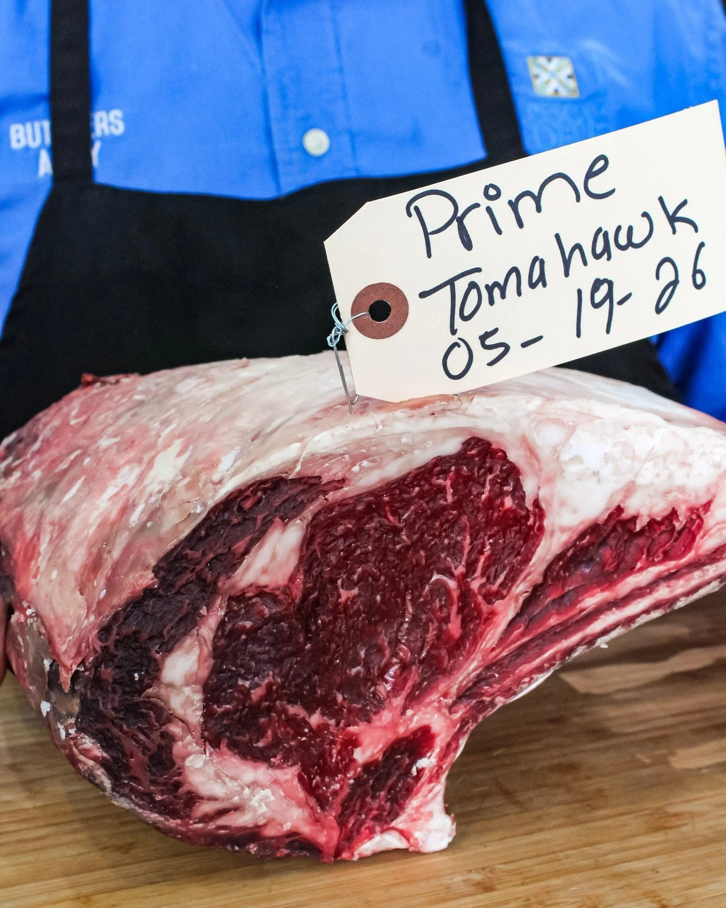 Maybe a tomahawk is more Dad's style? 

We have a select number of dry aged tomahawk steaks available for Dad this weekend, call us to reserve, 240-855-0121, or stop by and we'll get you all taken care of. 

#fathersday #dryagedbeef #tomahawk