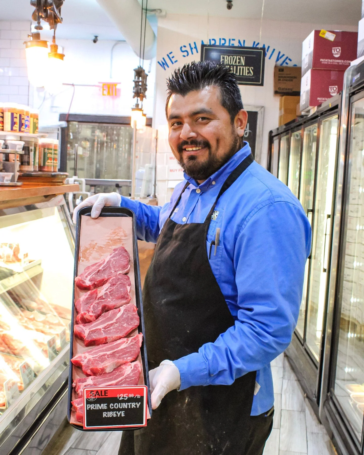 Have you tried the Prime Country Ribeye yet? This cut comes from the end of the chuck, near the rib section. It has good marbling and bold flavor.

A more affordable cut that doesn't sacrifice flavor or quality, sign us up. 🥩

#localbutcher #bethesd