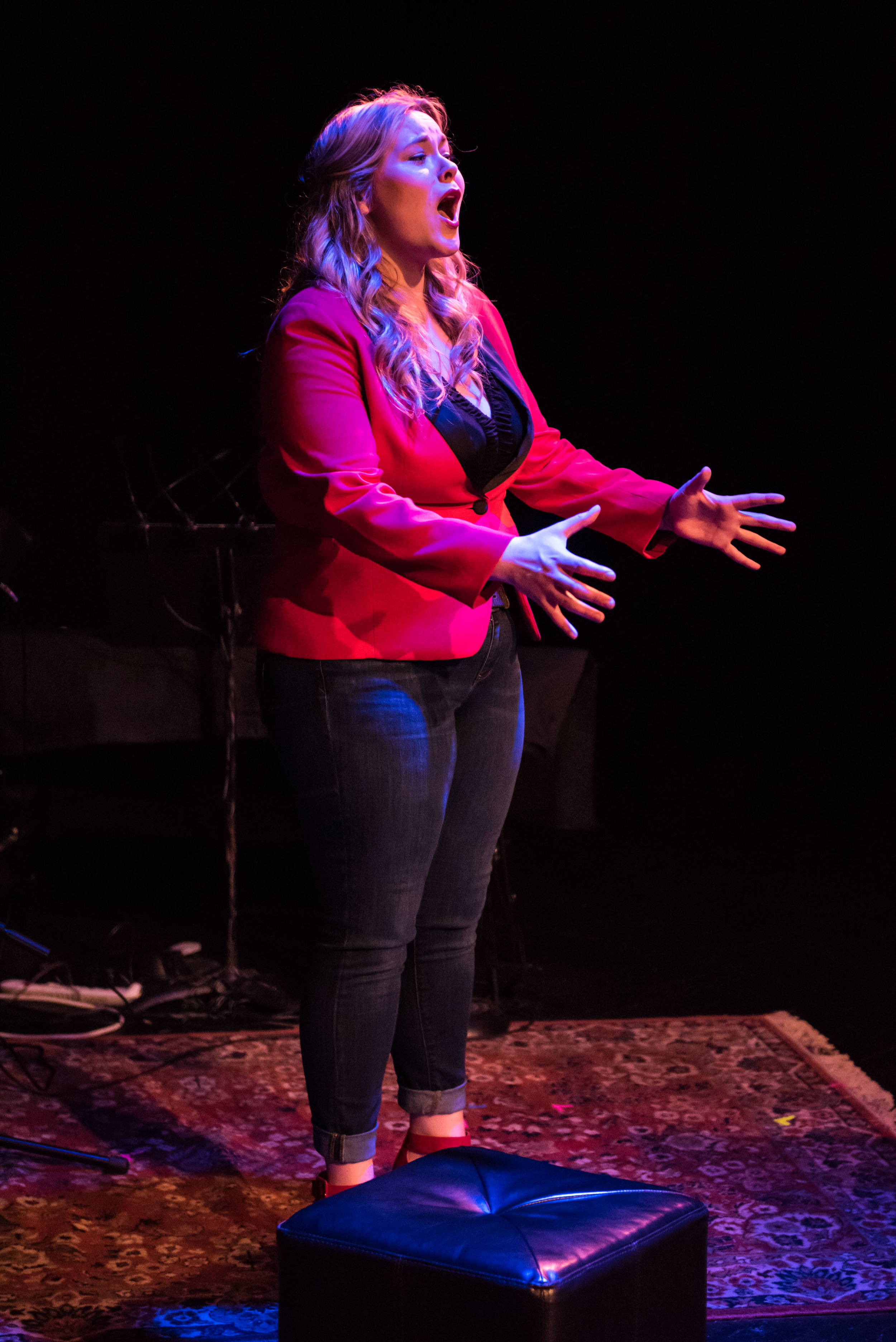  Cassi in Wright State University's production of  Sondheim on Sondheim -  Geek with a Lens Photography 