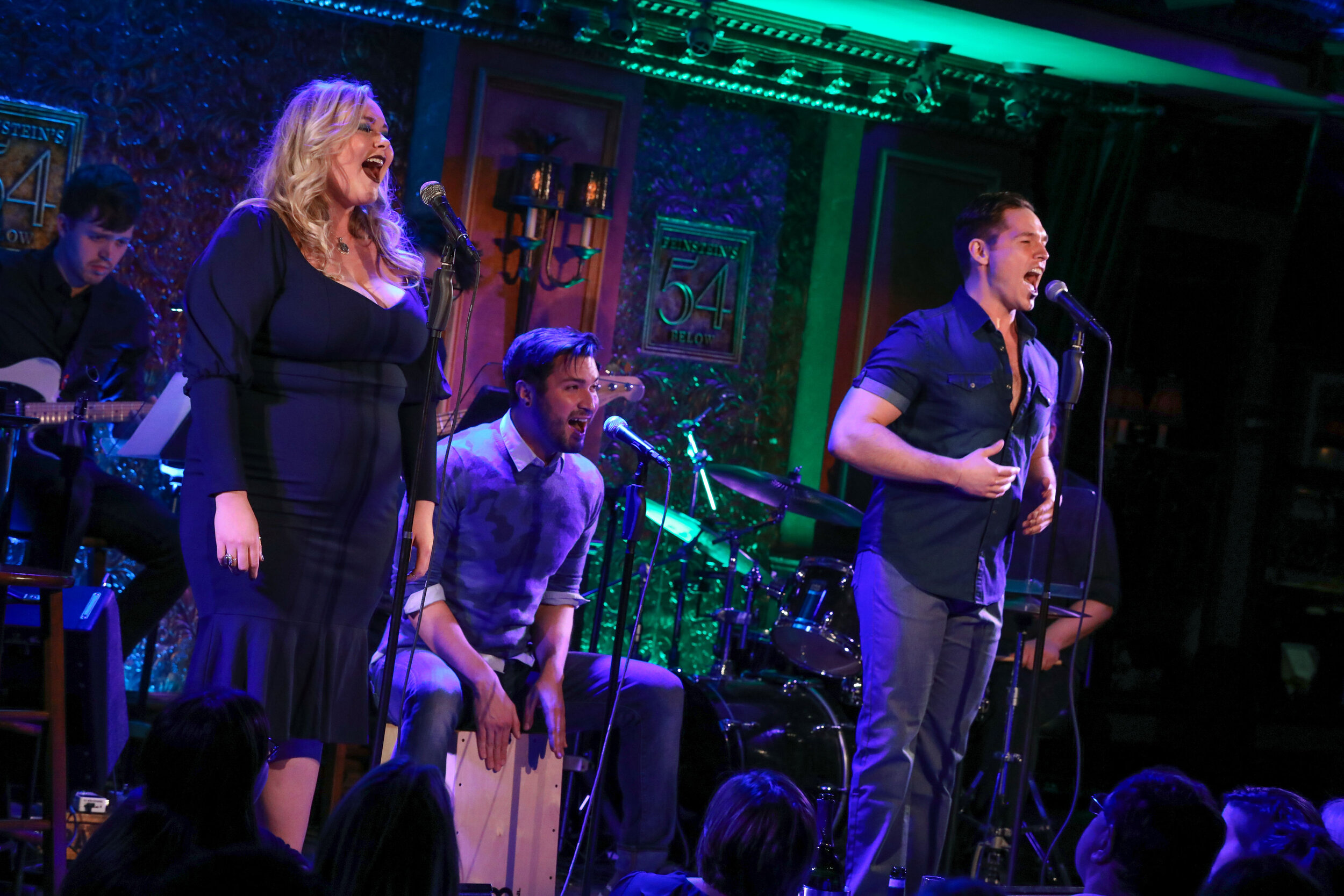  Cassi with Brandon James Guinn and Dana Schaaf at 54 Below - Michael Hull Photography 