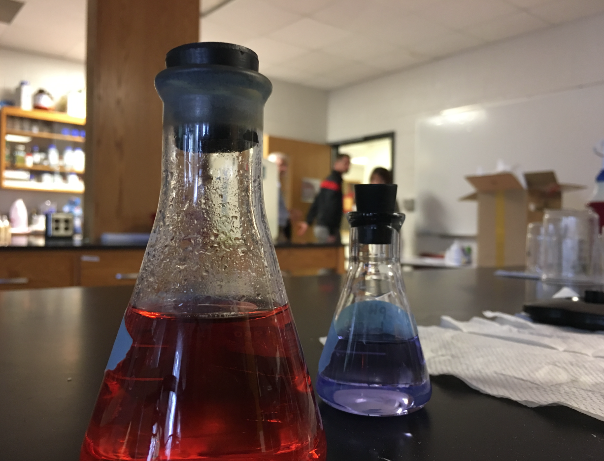 Science can be beautiful too - more so if you don't drink the results. 