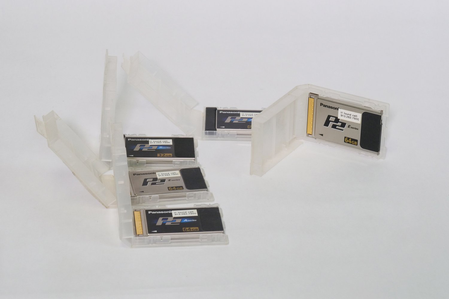 P2 Cards-64 GB & 32 GB