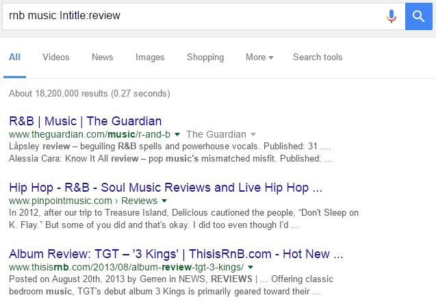  Results for R&B Music Sites That Give Album Reviews 