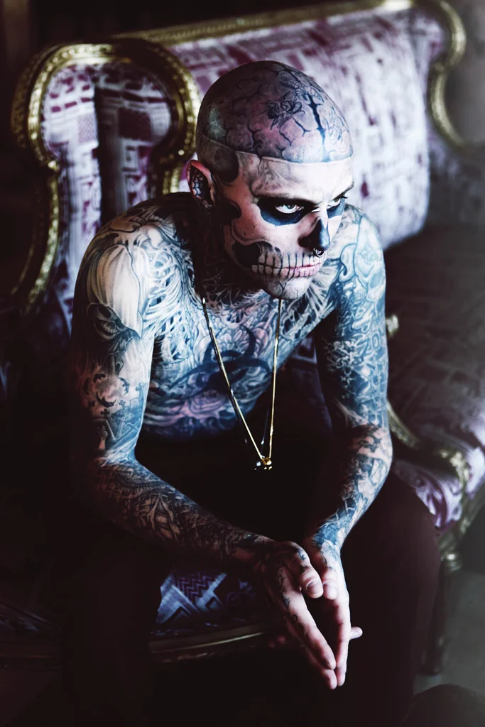 Rick Genest, Beverly Hills, CA. 
