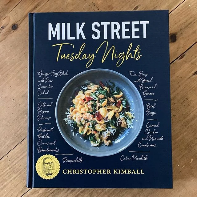 Pleased to announce that Milk Street Tuesday Nights won the James Beard Foundation Book Award in the &lsquo;general everyday&rsquo; category. Designed last year with the teams at Milk Street and Little  Brown. #jbfa #milkstreet #littlebrown #cookbook