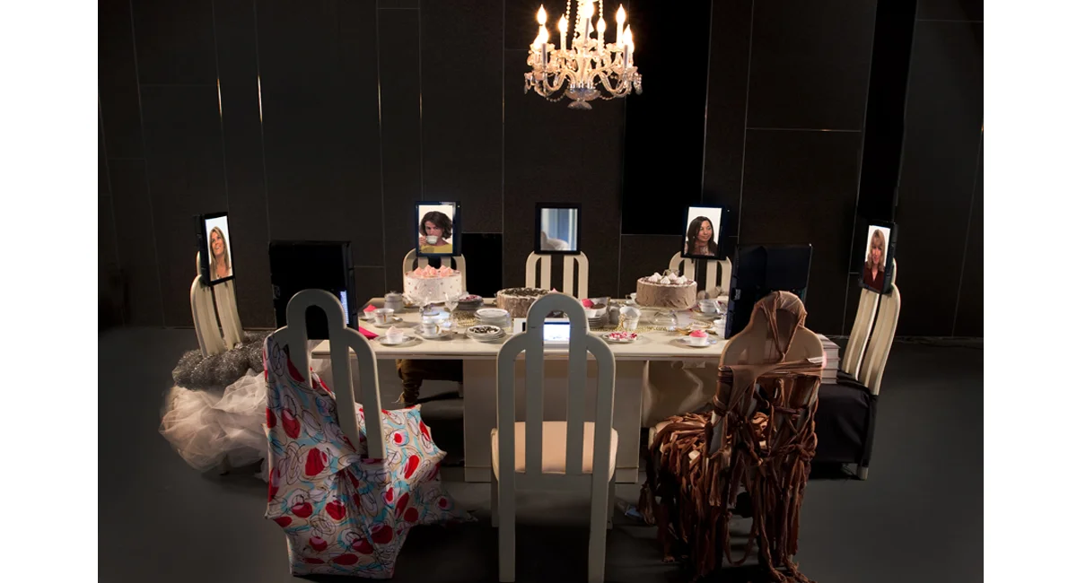 Anne Marie Was Here, Installation view at The Screening Room, Miami Art Basel Week, December 2012 - January 2013. To join in the discussion link to: http://rpmproject.com/blog/
