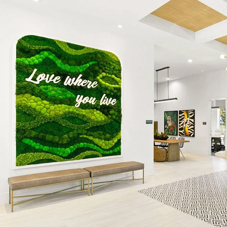 Feature Wall Friday! 🌿

The playful shapes, flowing movement of the moss and arched frame make this custom moss wall one of our faves!

#moss #mossart #commercialinteriordesign #greenwall #interiordesigninspiration
