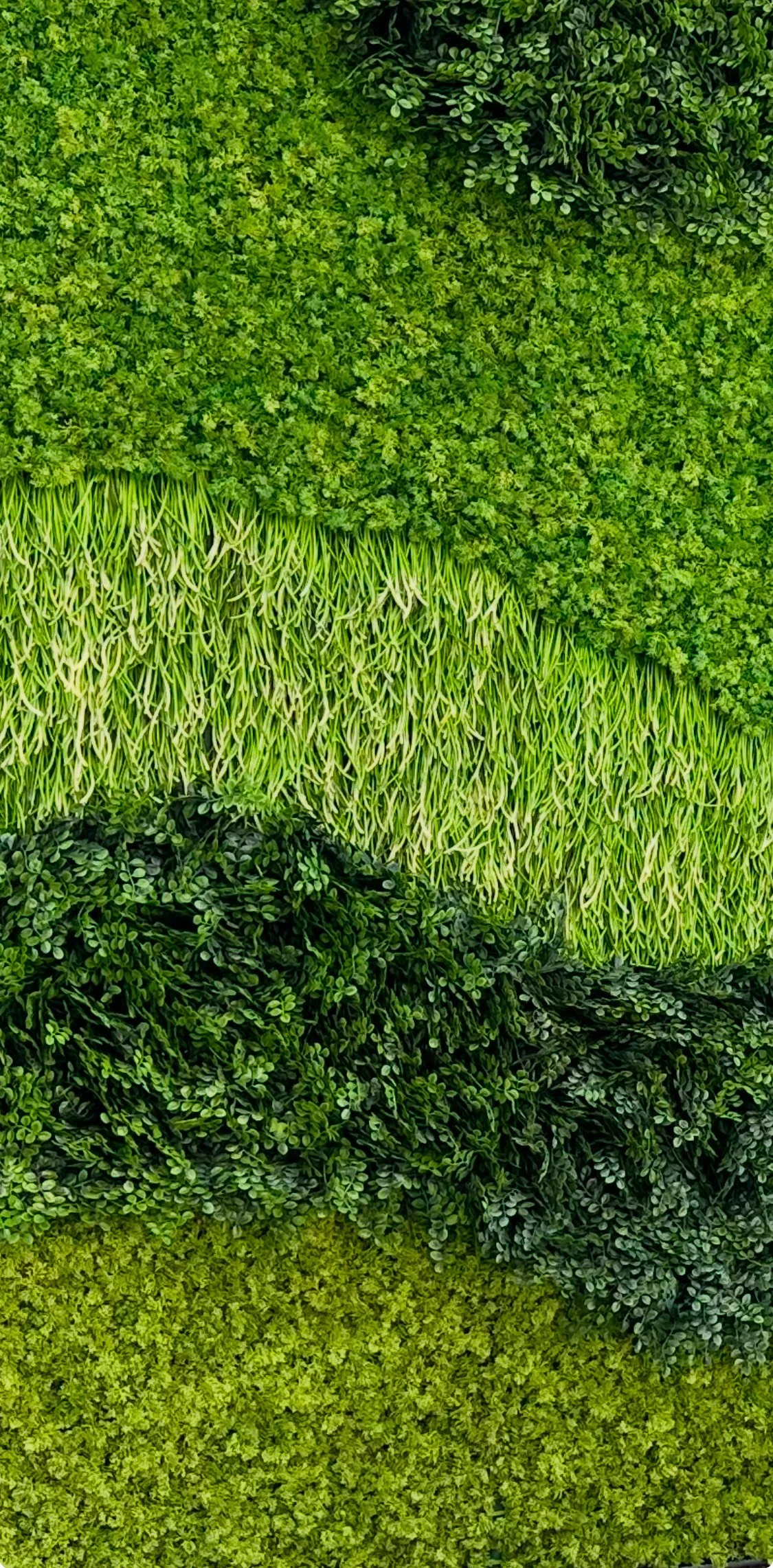 green wall mats