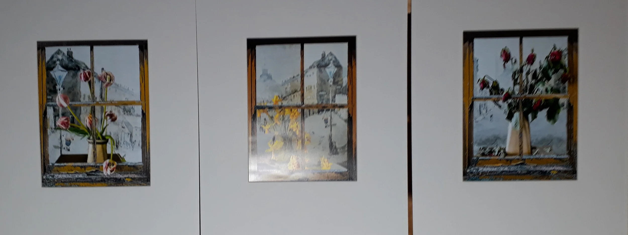 1 - Fading Flowers in the Window - Bill Mamatt