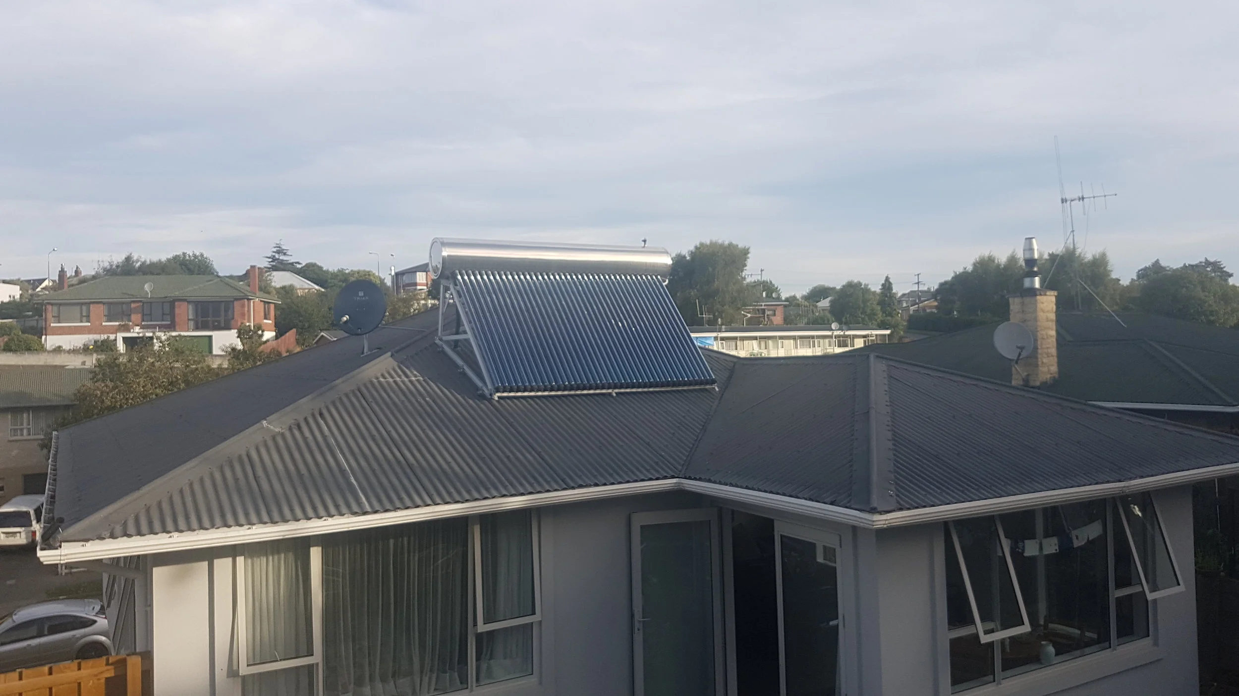 SunTrap integrated solar hot water