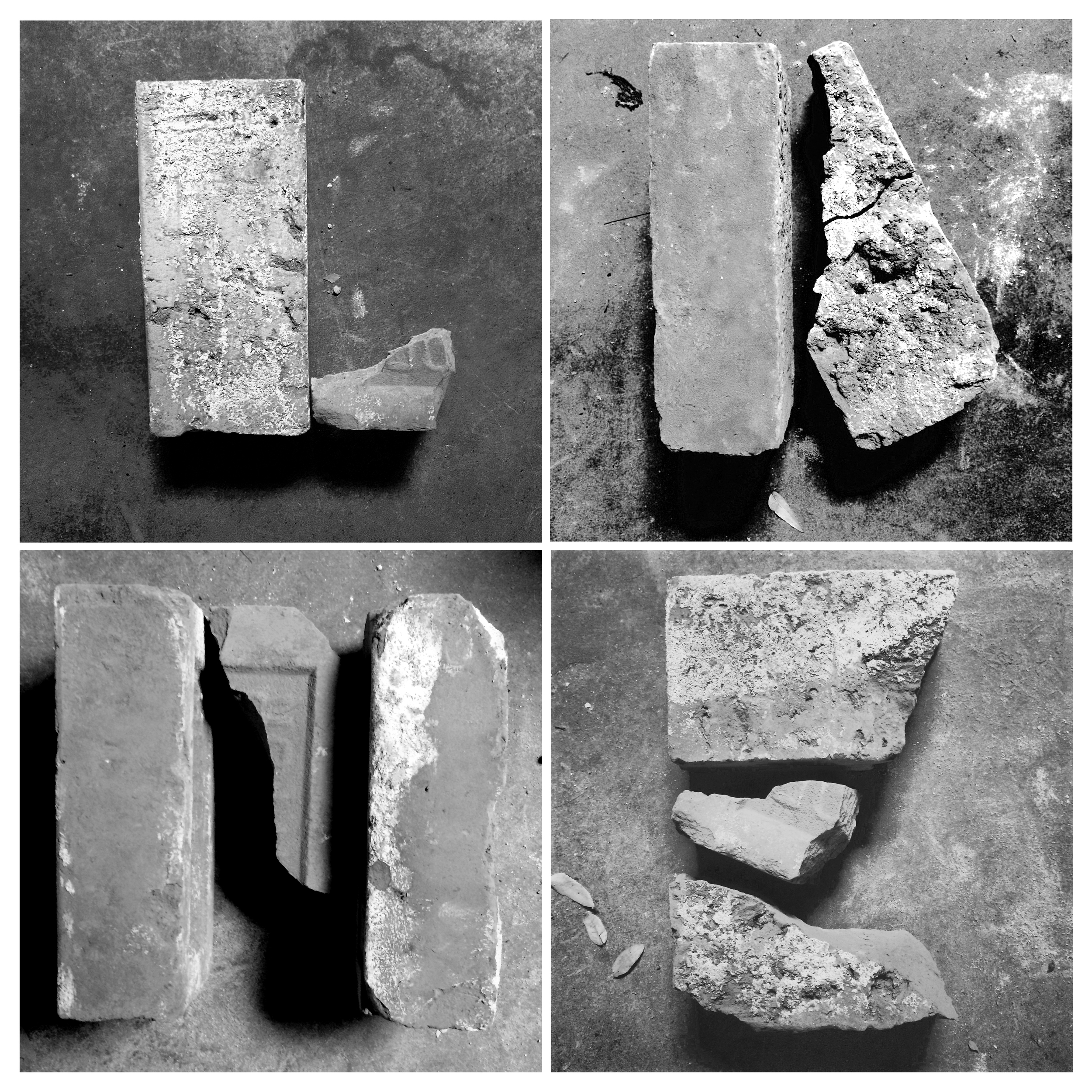 "Mentor" Typeface using bricks
