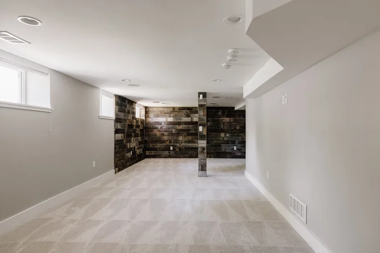 Finished basement