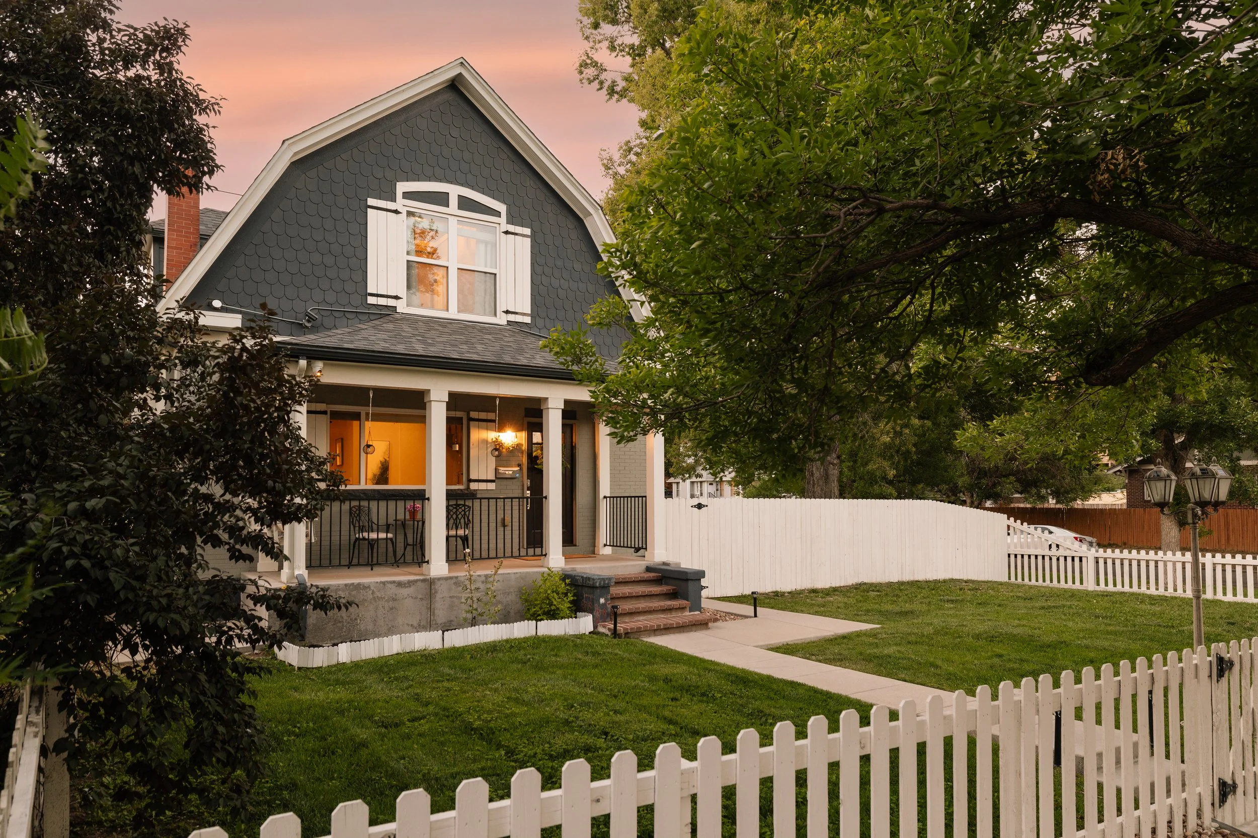 3107 W 23rd Ave twilight exterior