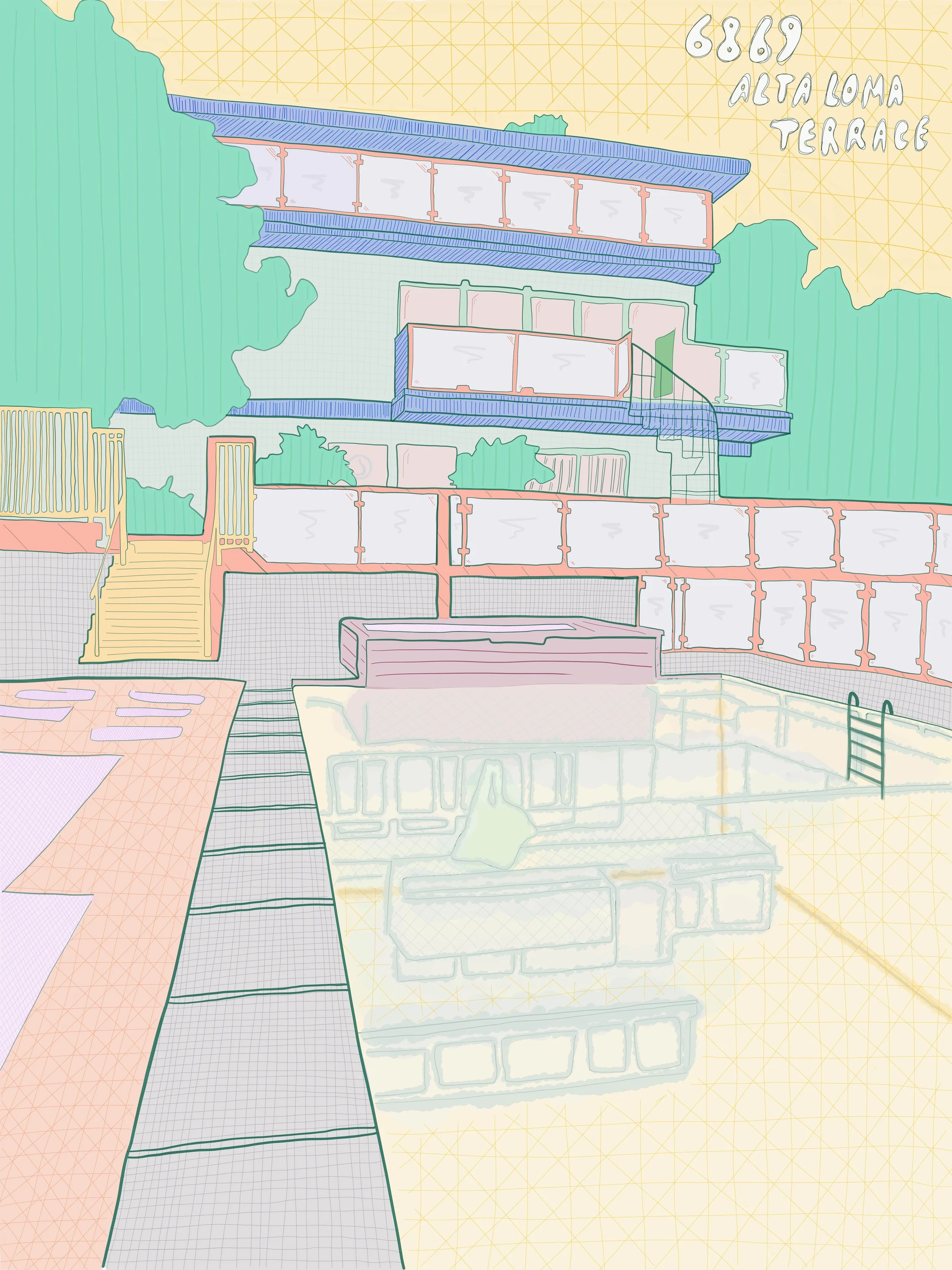  Illustration  Commission “House”  2017 