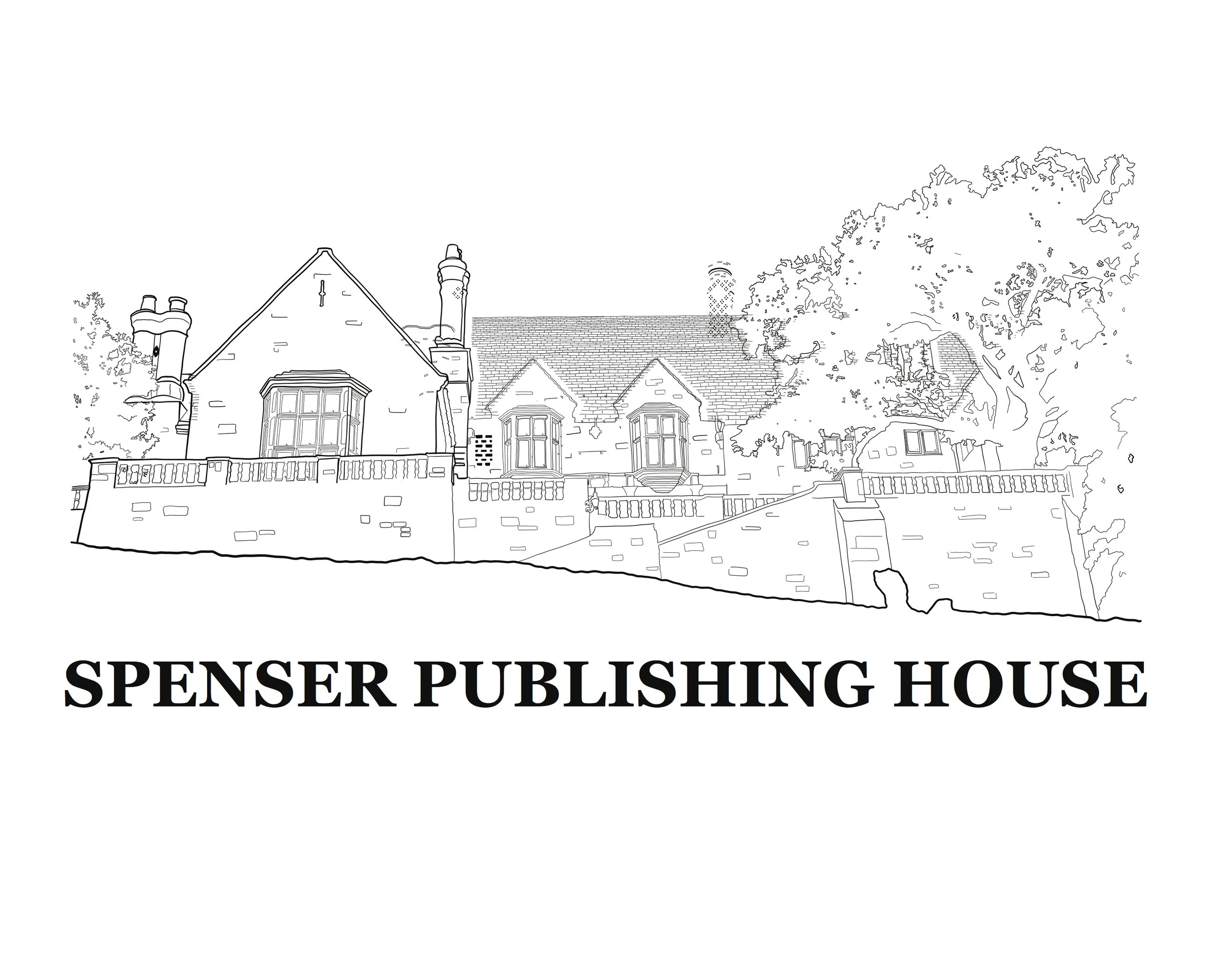  Graphic Design + Illustration  Spenser Publishing House Logo  2019 