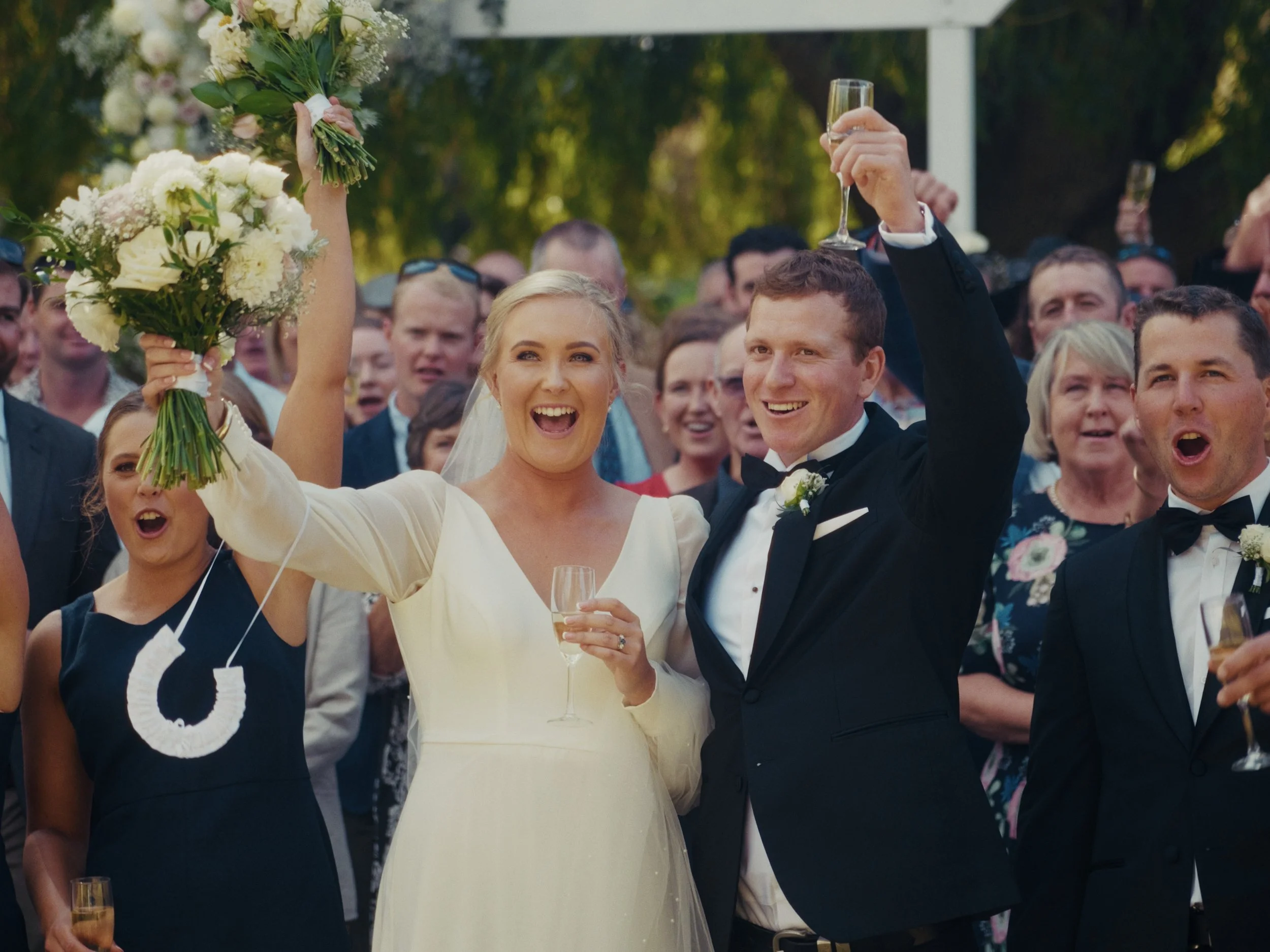 Lucy and Richie's Wedding in Tai Tapu, New Zealand