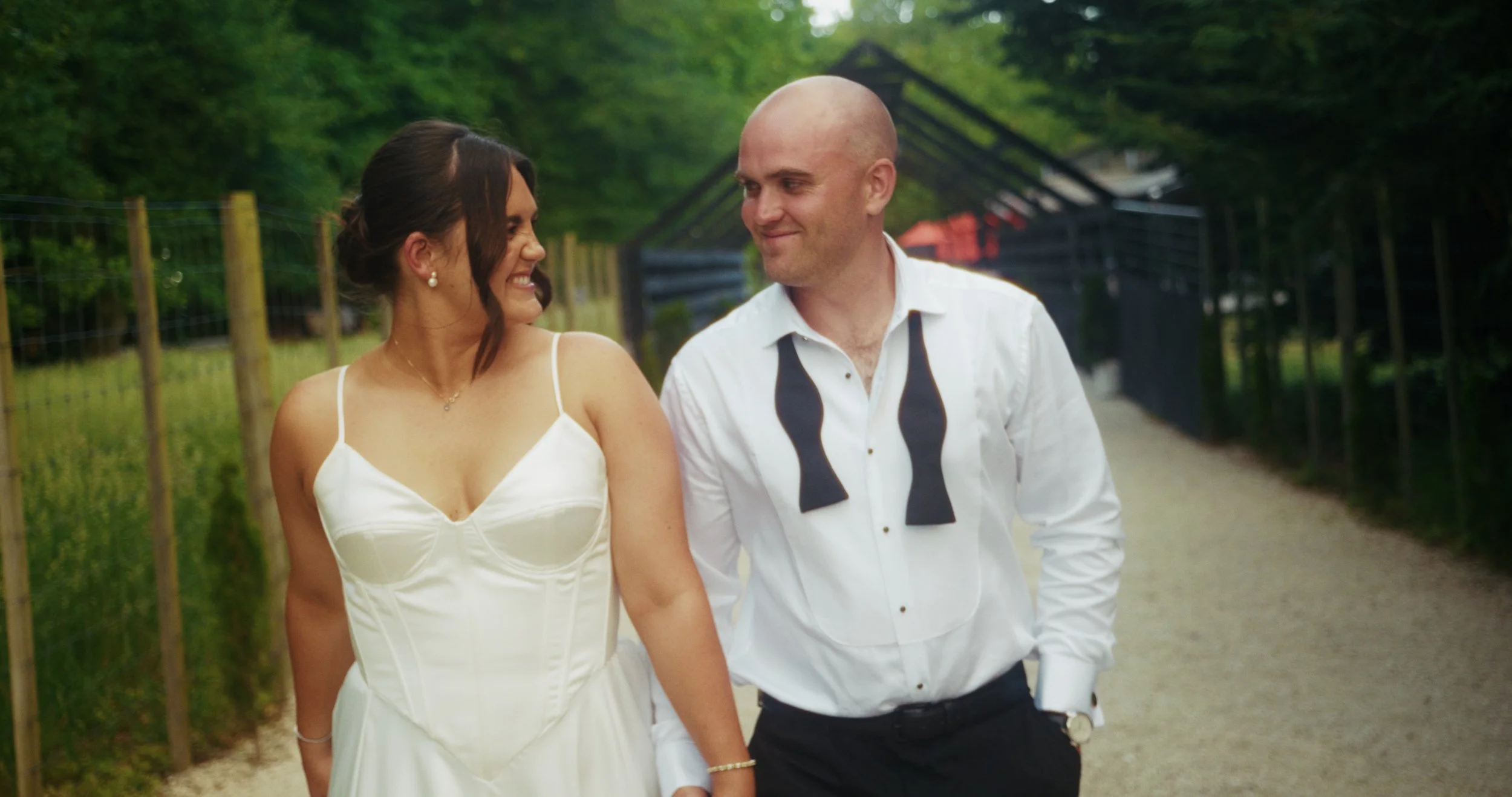 Maddison and Ethan's Wedding at Bangor Farm in Canterbury