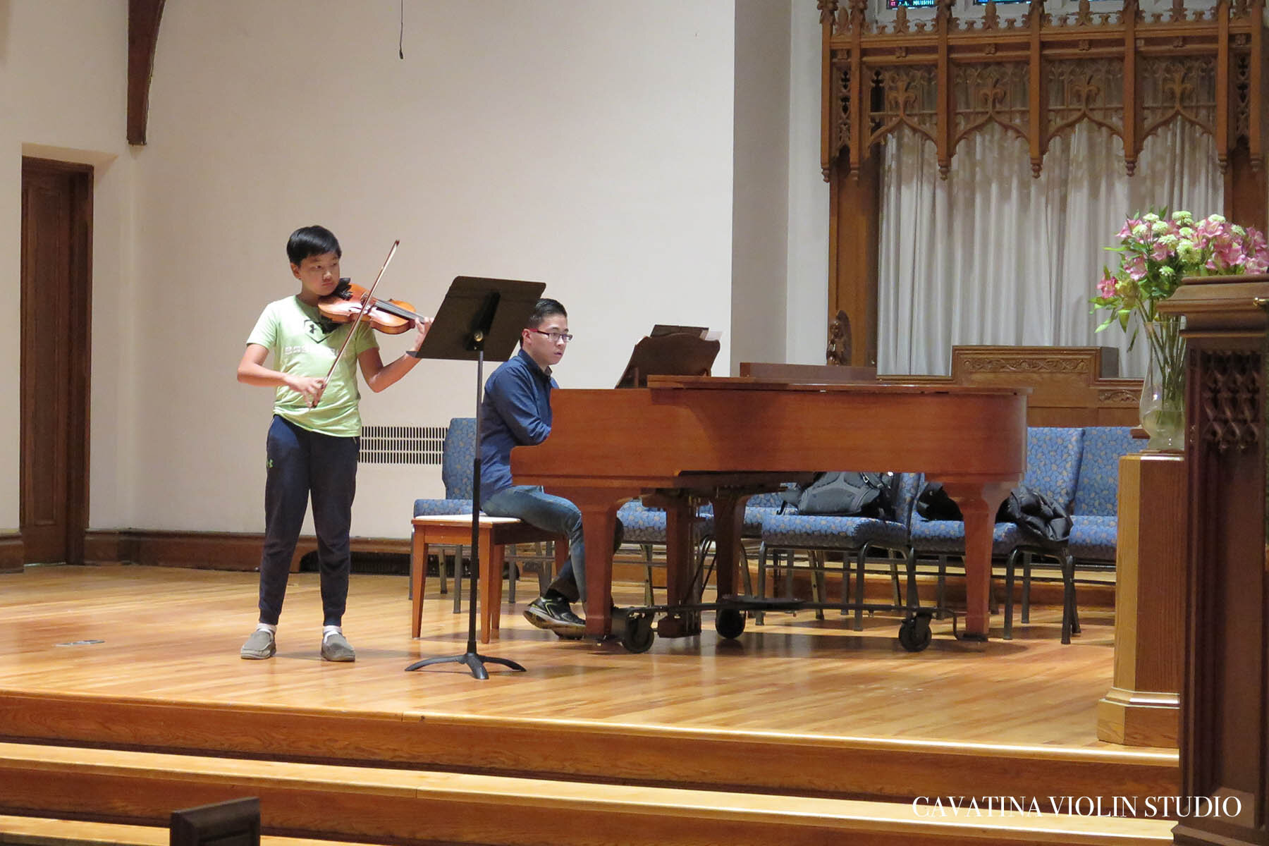 Cavatina Violin Studio Guest Artist Masterclass with Mel Martin